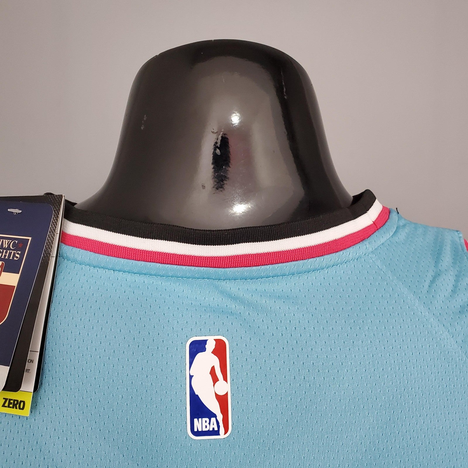 Oladipo#4 Miami Heat V Neck Blue Nba Jersey