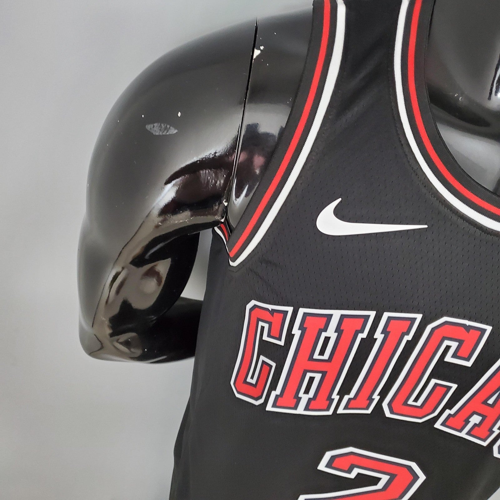 Ball#2 Chicago Bulls Black Nba Jersey