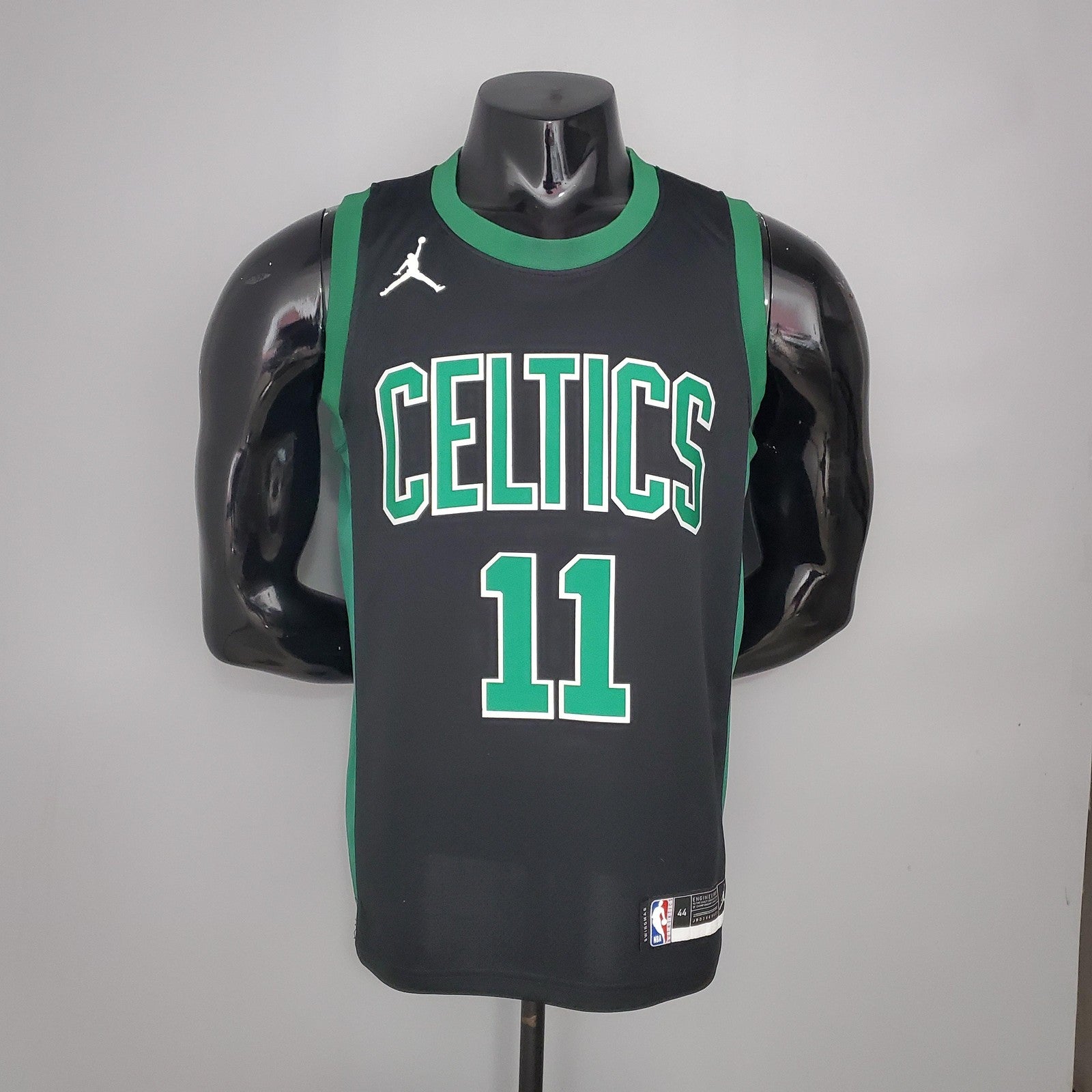 Irving #11 Celtics White Jordan Theme Black Nba Jersey