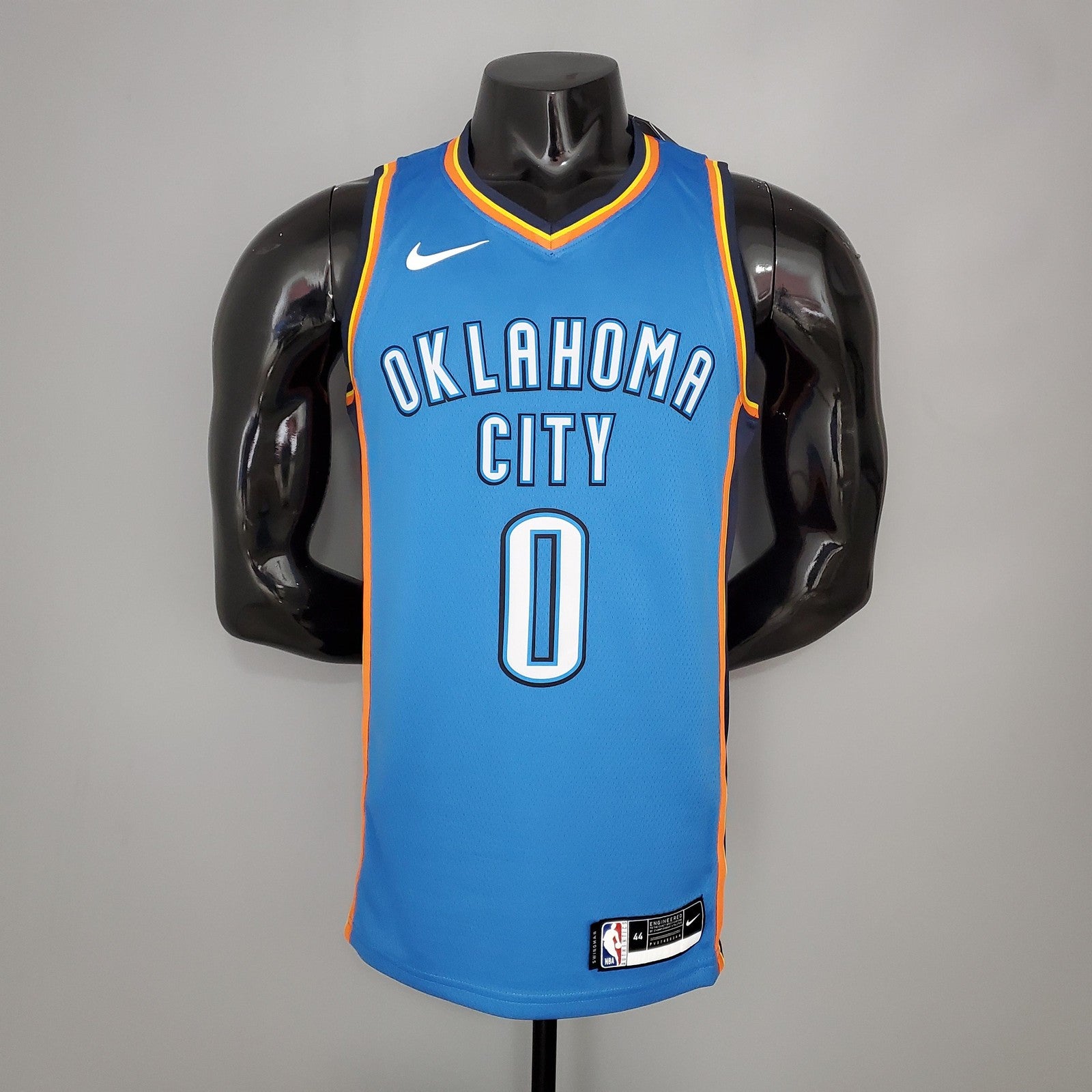 Westbrook#0 Thunder Blue Nba Jersey