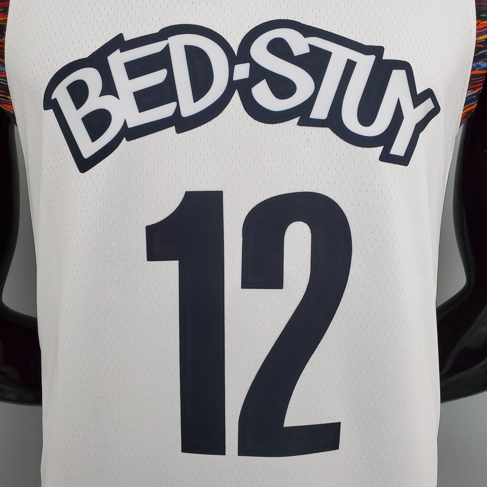 Harris#12 Brooklyn Nets City Version White Nba Jersey