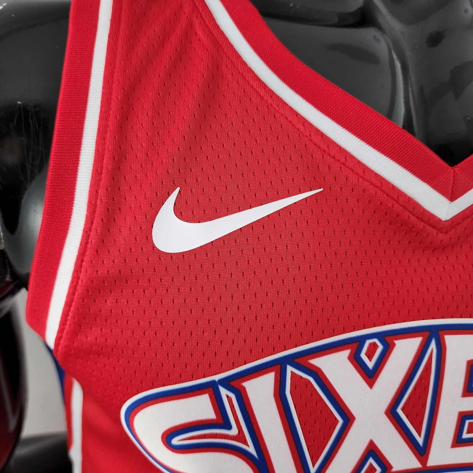 Rookie Philadelphia 76ers Iverson #3 Red Nba Jersey