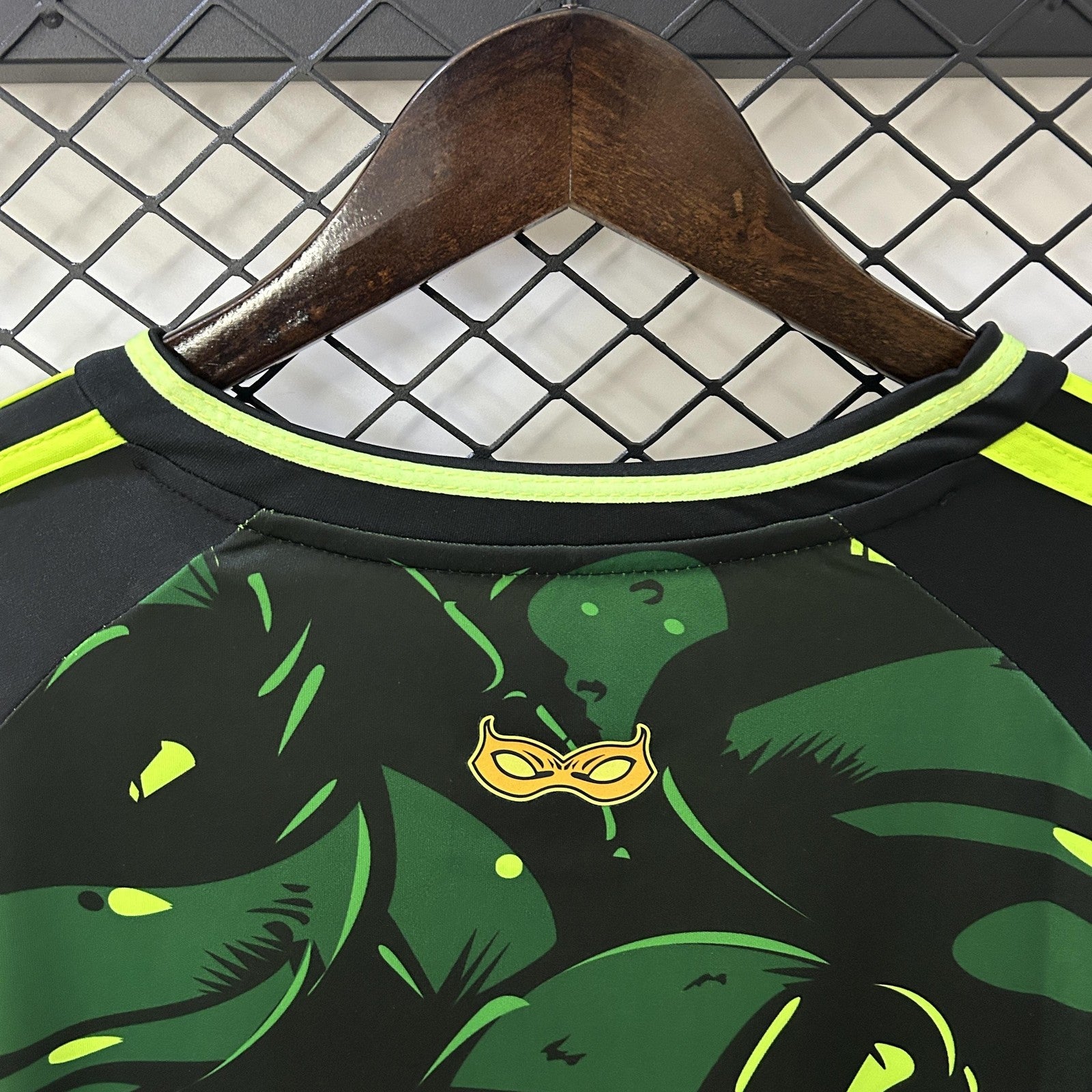 24 25 Real Madrid Green and Black Special Edition Jersey