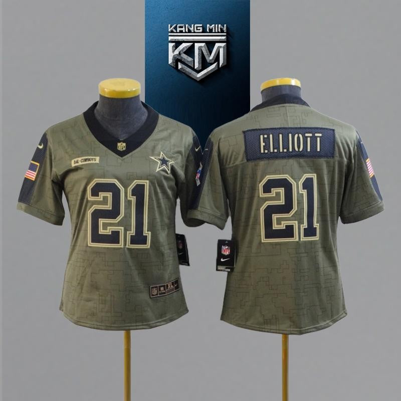 2021 New Tribute to Nfl Jersey Woman