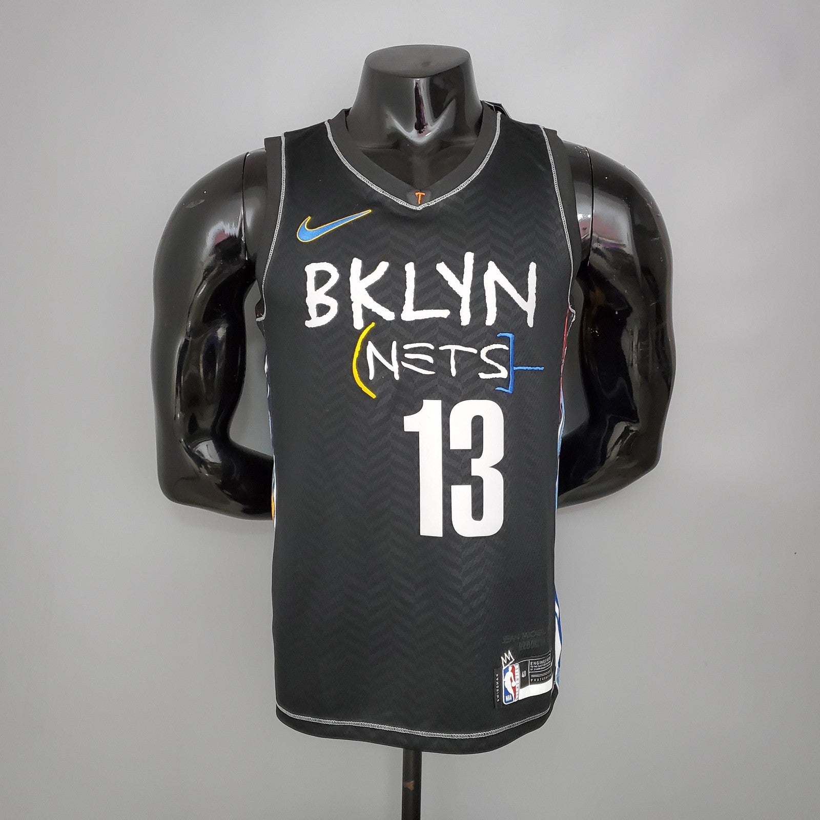 New Brooklyn Nets Harden #13 City Edition Black