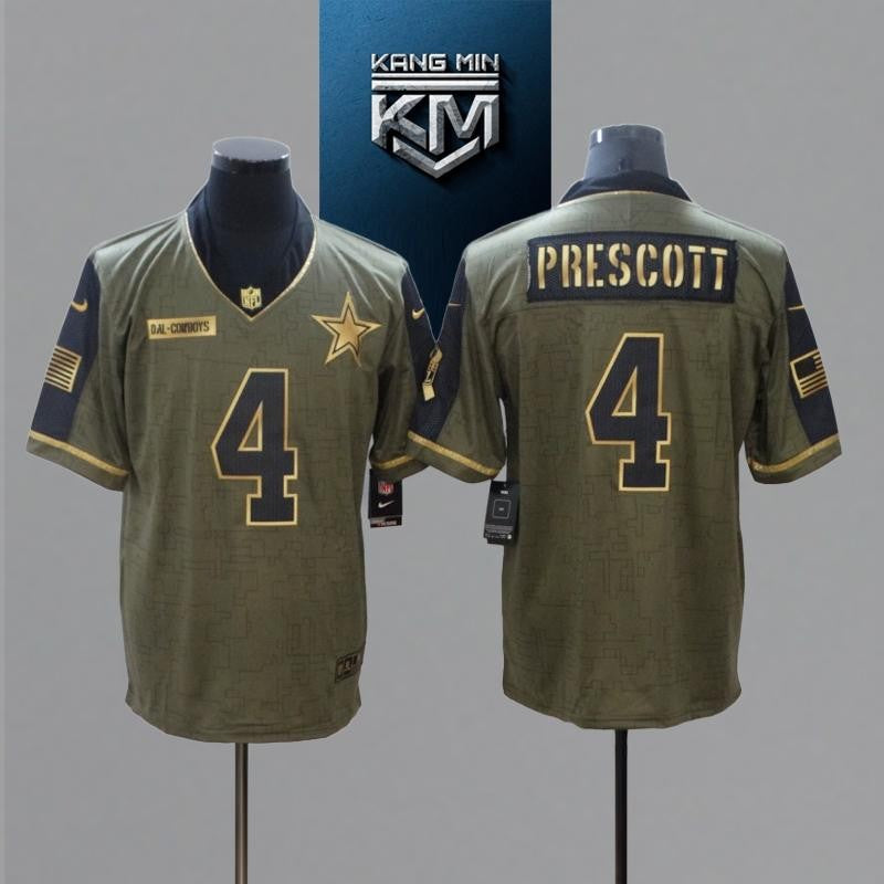 2021 New Tribute Gold Edition Nfl Jersey