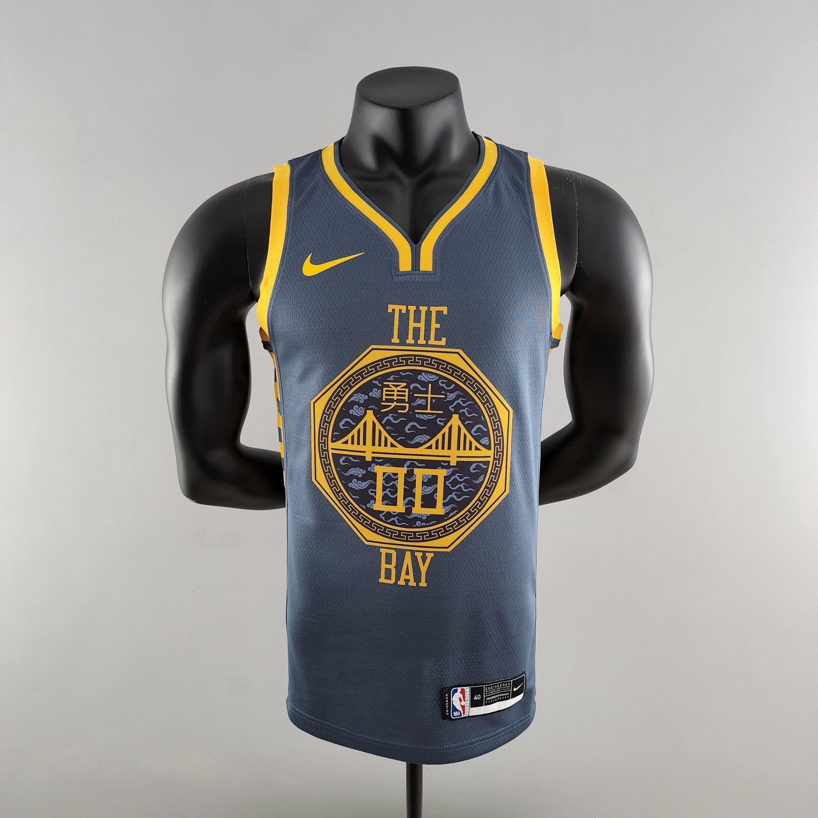 2018 Kuminga#00 Golden State Warriors Grey Nba Jersey