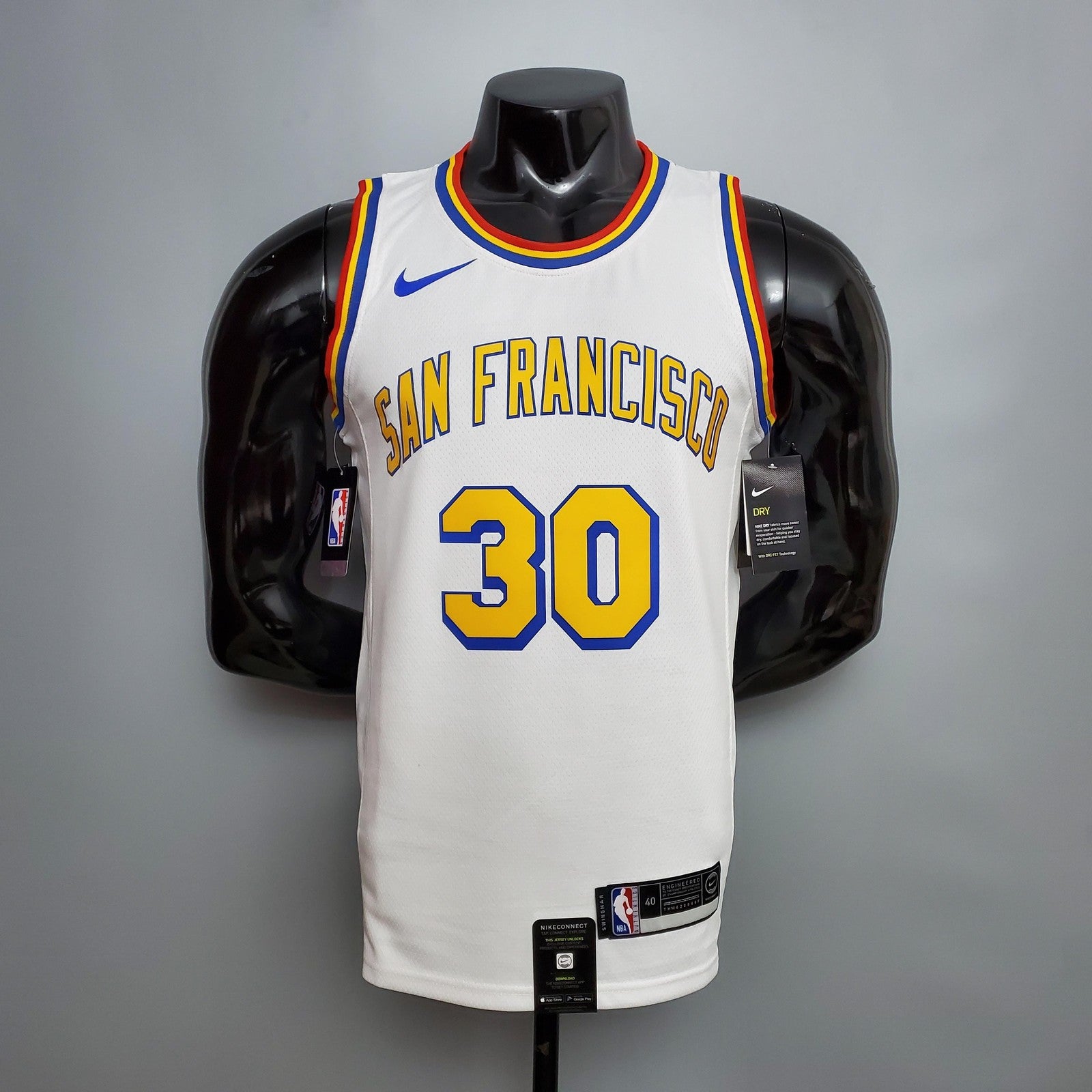 Warriors San Francisco Curry#30 White