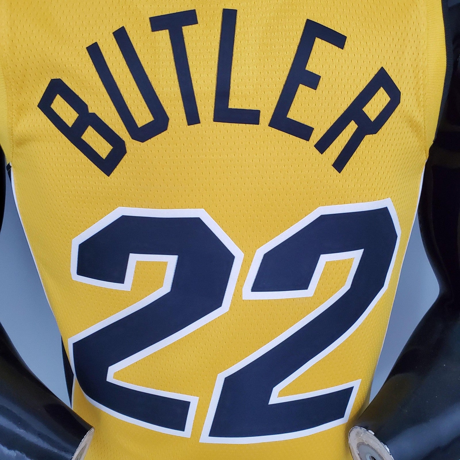 2021 Butler#22 Heat Bonus Edition Yellow Nba Jersey