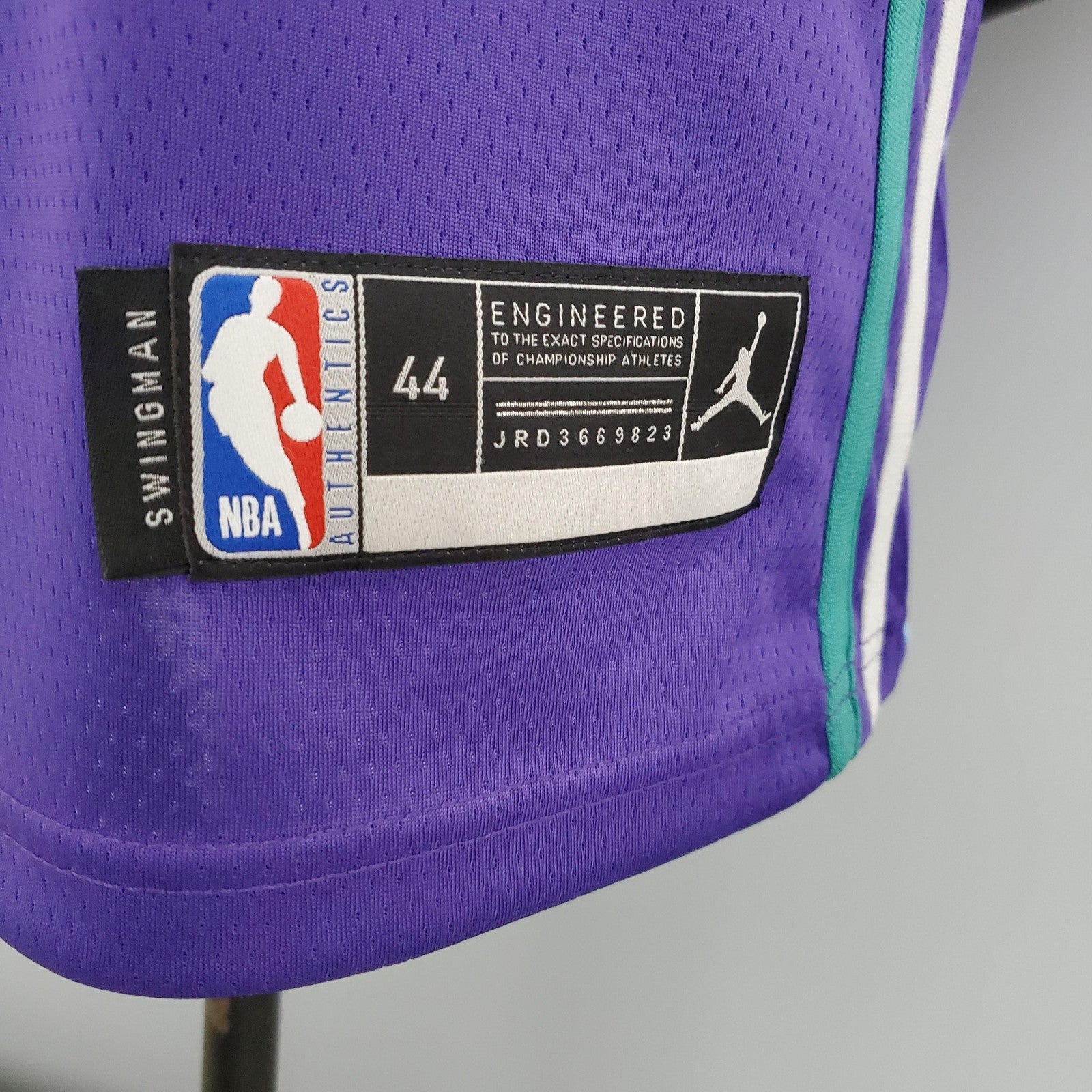 Hornets Ball#2 Purple Nba Jersey