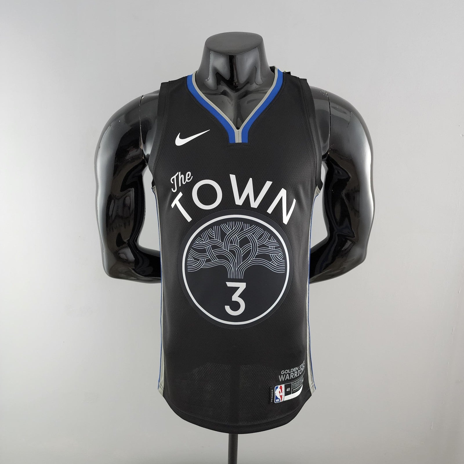 2020 Poole#3 Warriors City Edition Black &amp; Grey Nba Jersey