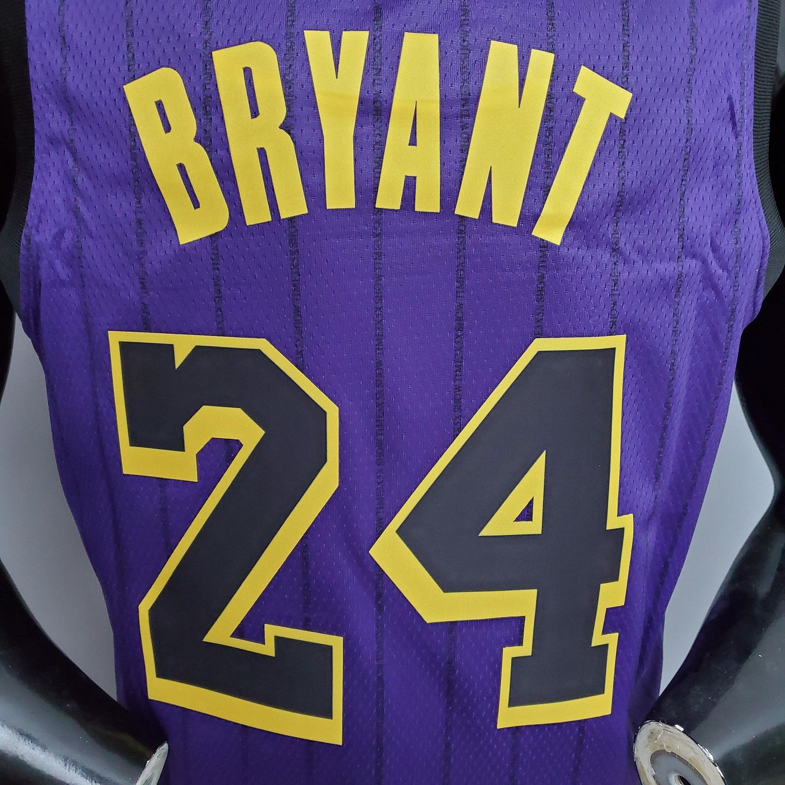 Bryant #24 Lakers Round Neck Purple Nba Jersey Nike Connect Recognition