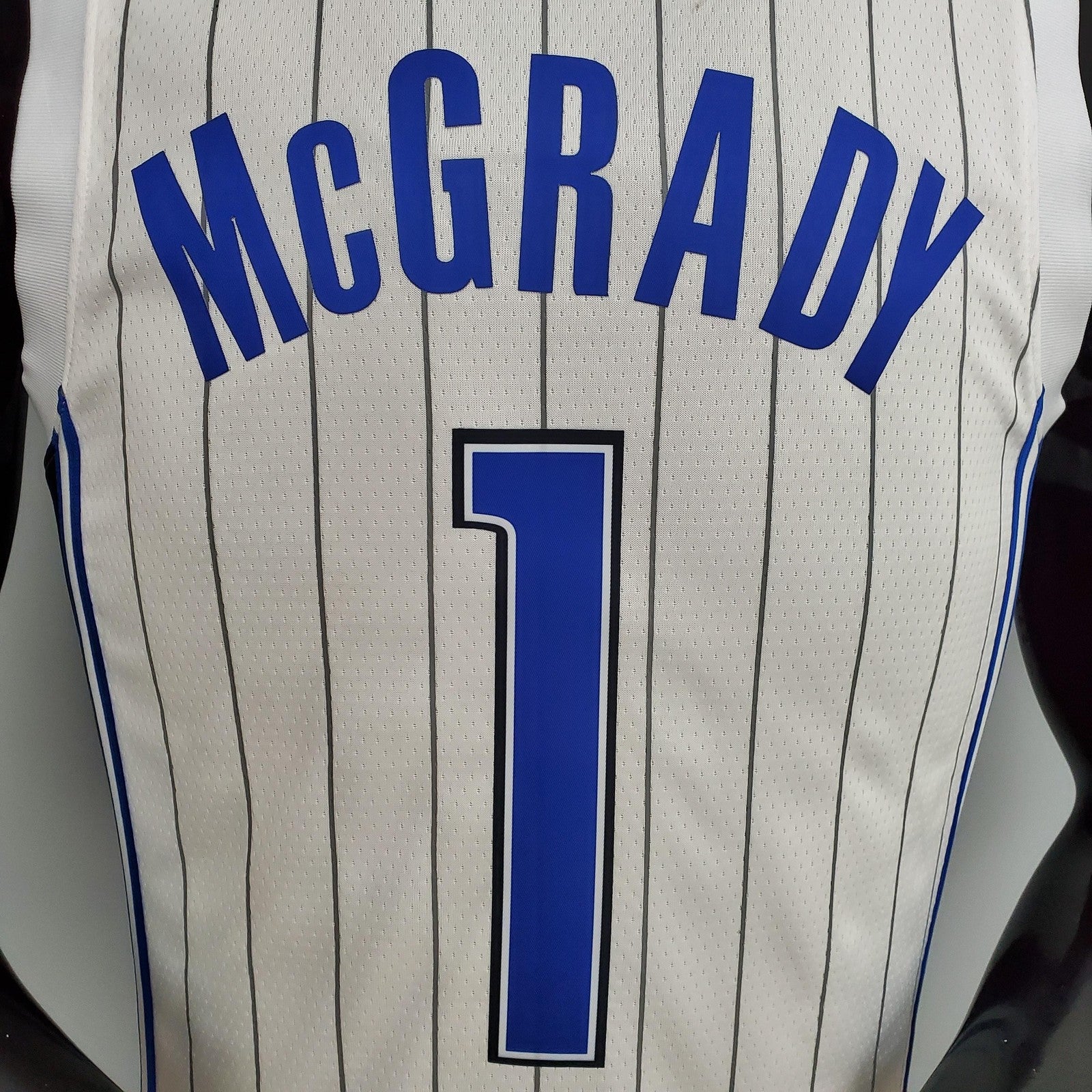 Mcgrady #1 Magic White Nba Jersey