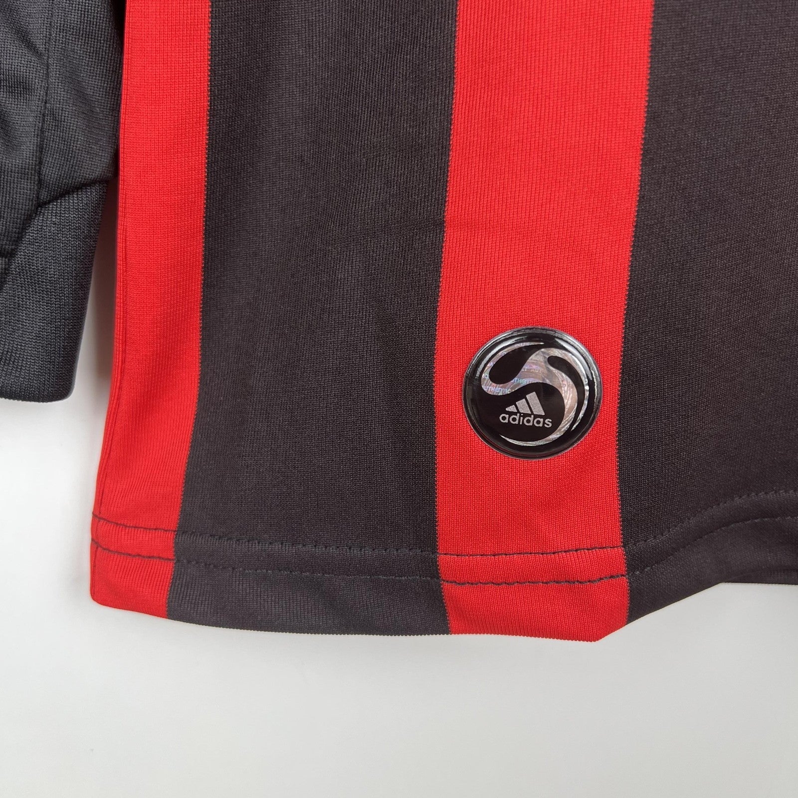 Retro Long Sleeve Ac Milan 08 09 Home