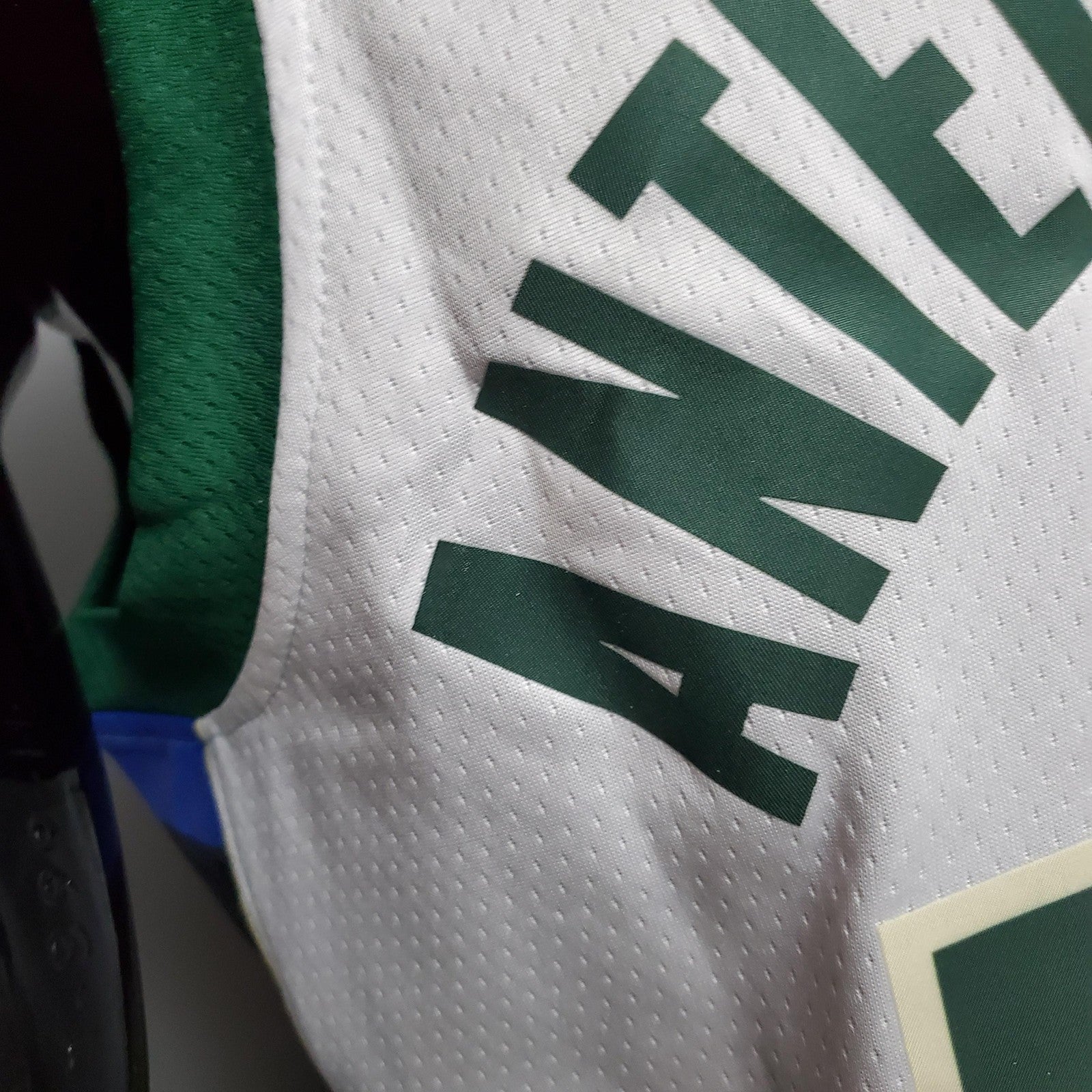 Antetokounmpo#34 Bucks White Nba Jersey Nike Connect Recognition