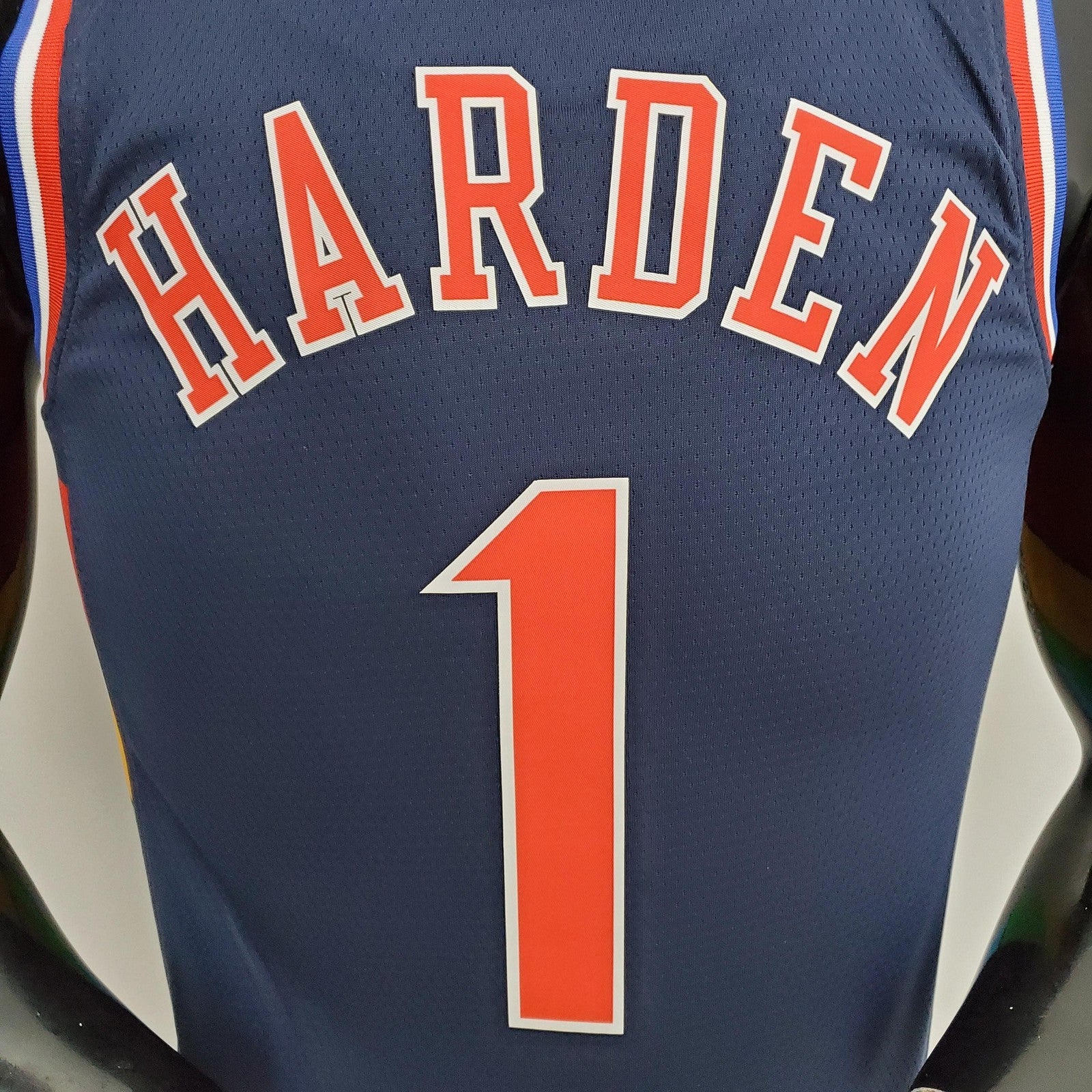 2022 76ers Harden #1 City Edition