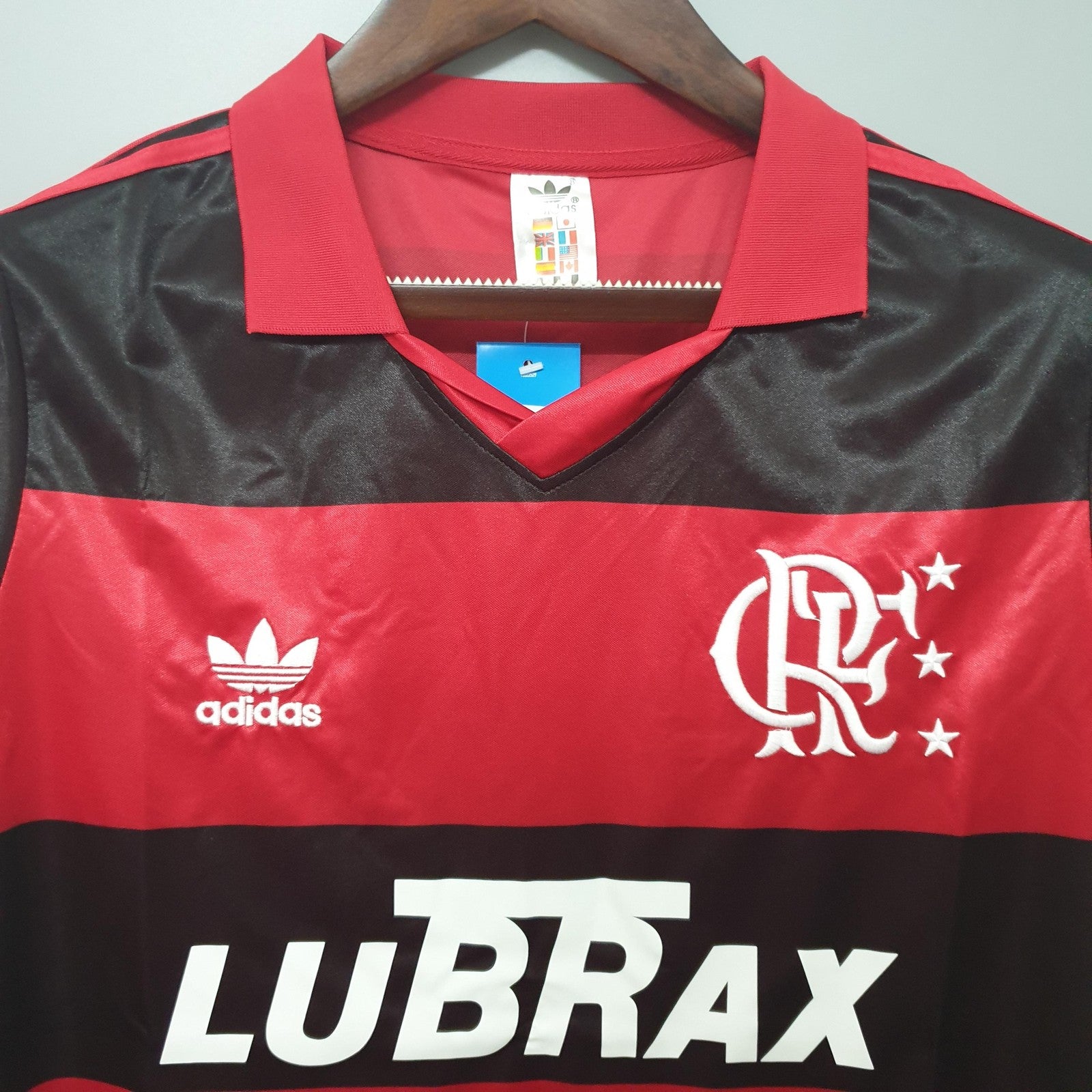 Flamengo 1990 retro shirt home