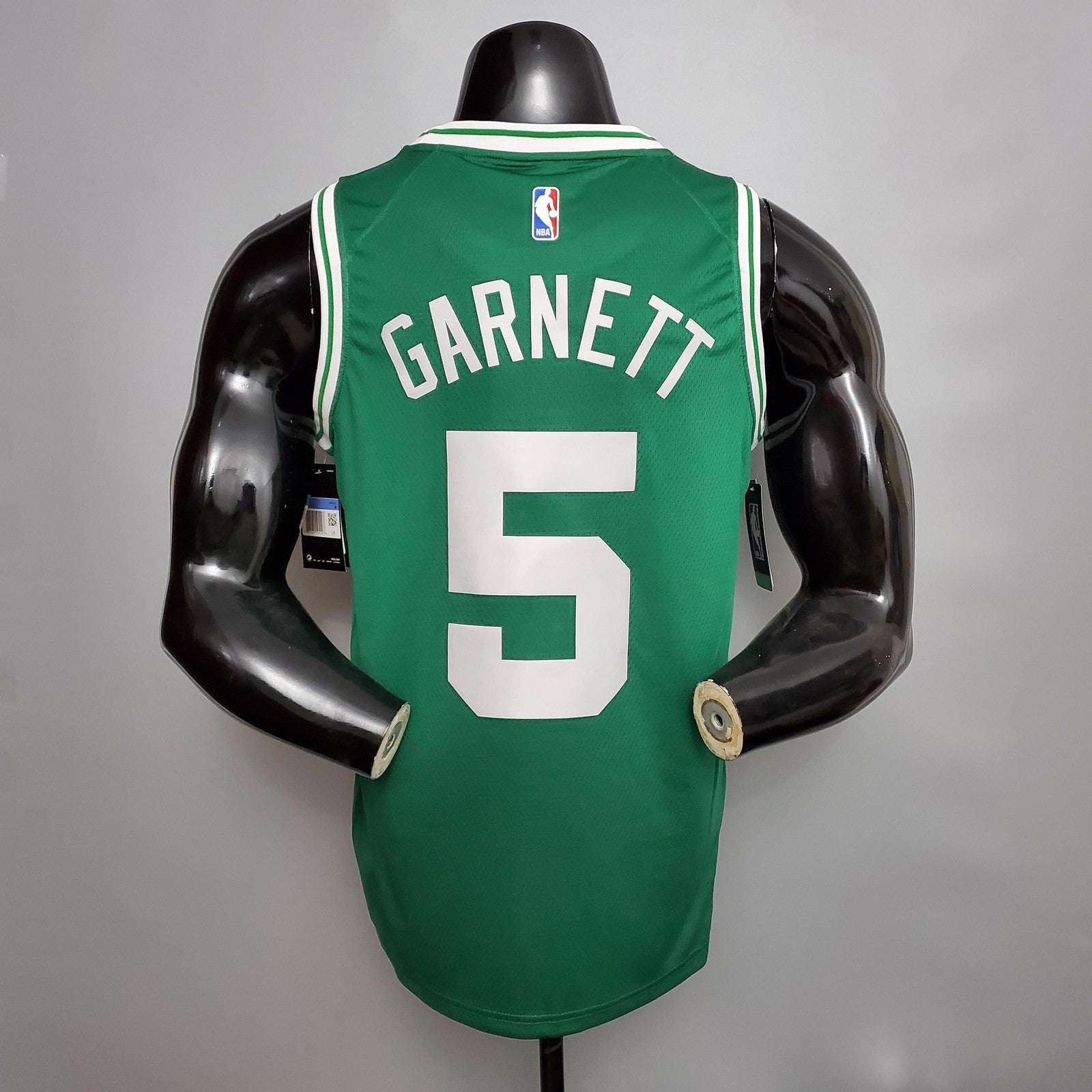 Garnett#5 Celtics Green Nba Jersey Nike Connect Recognition