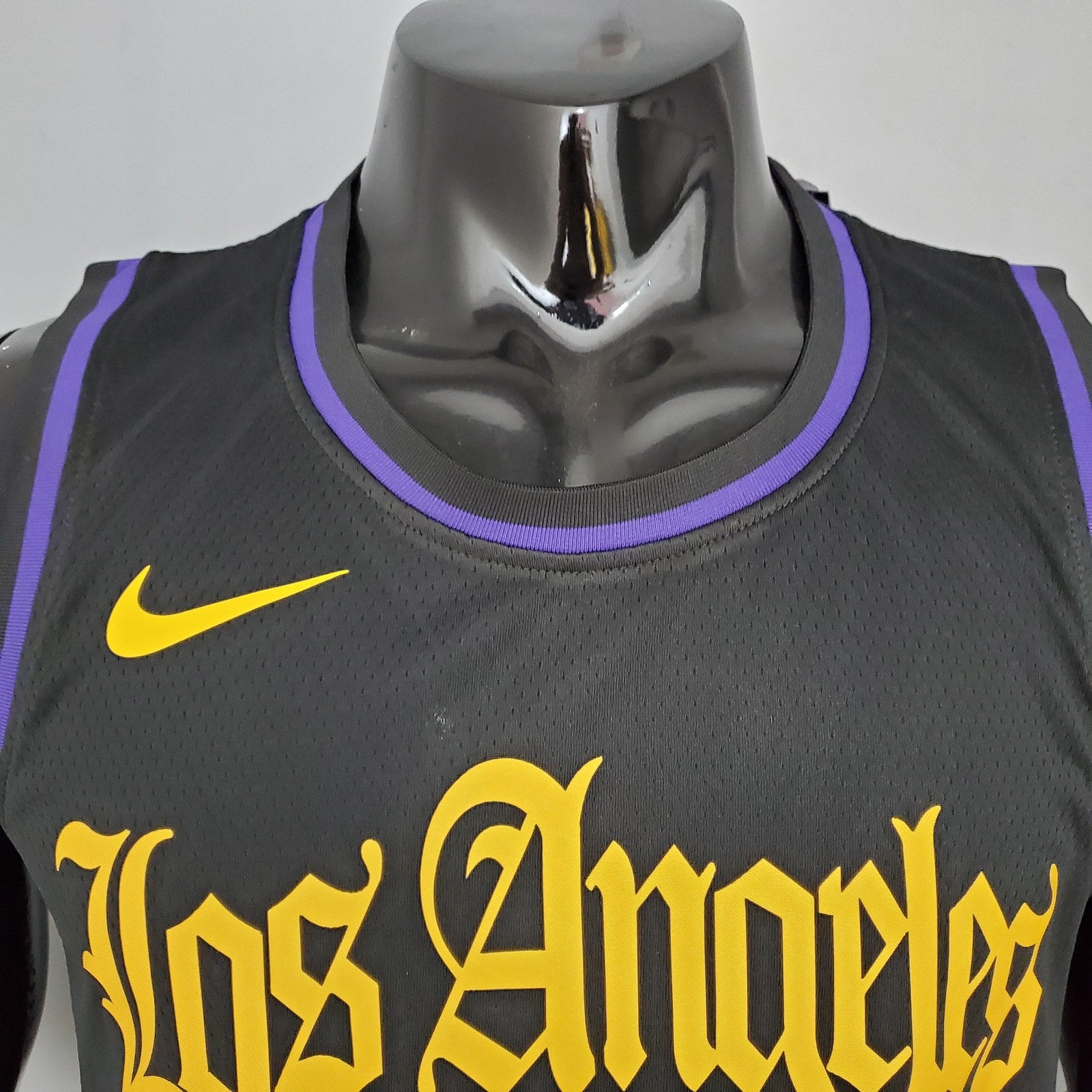 2021 Anthony#7 Los Angeles Lakers Black Latin Black Nba Jersey