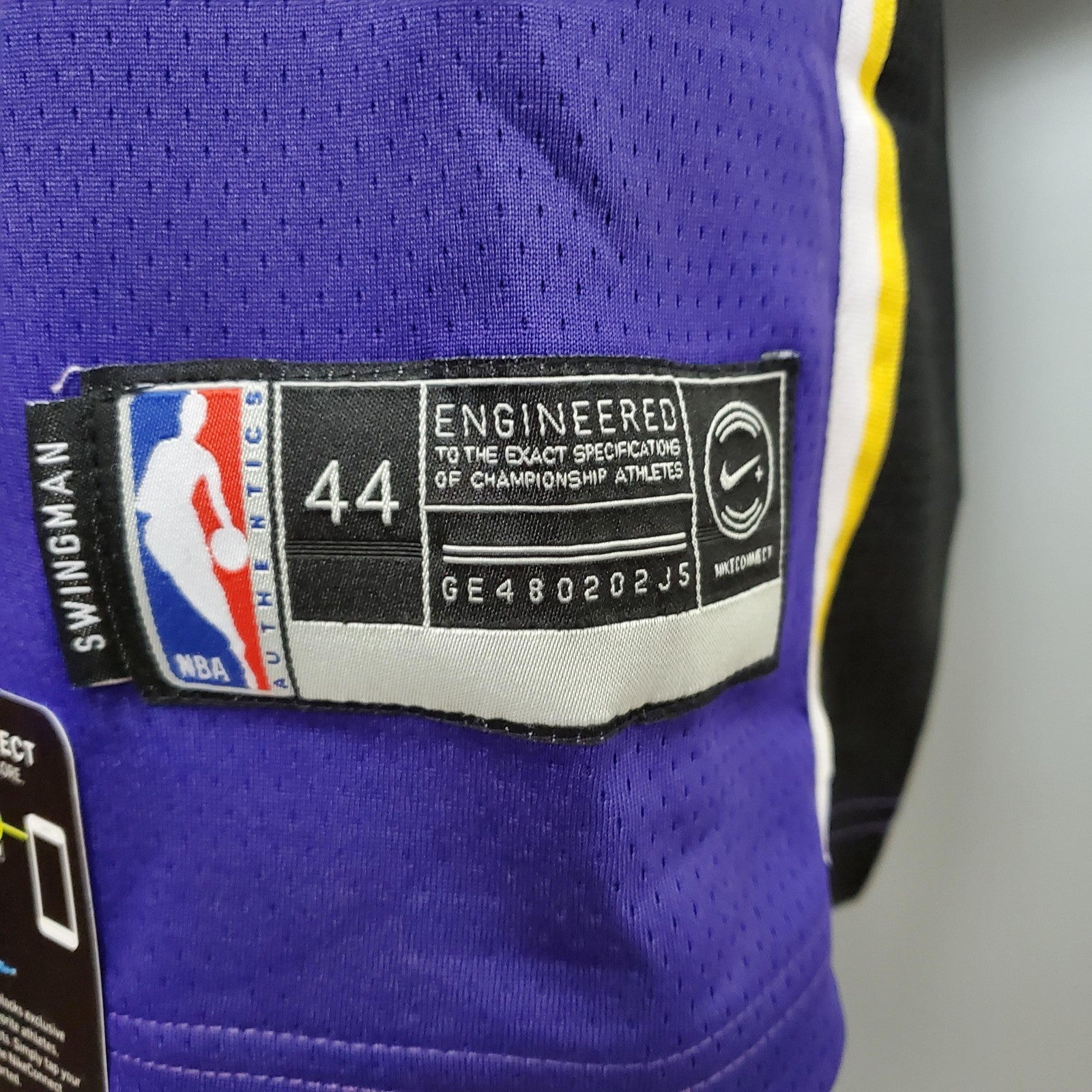 Bryant #24 Lakers Purple Nba Jersey Nike Connect Recognition