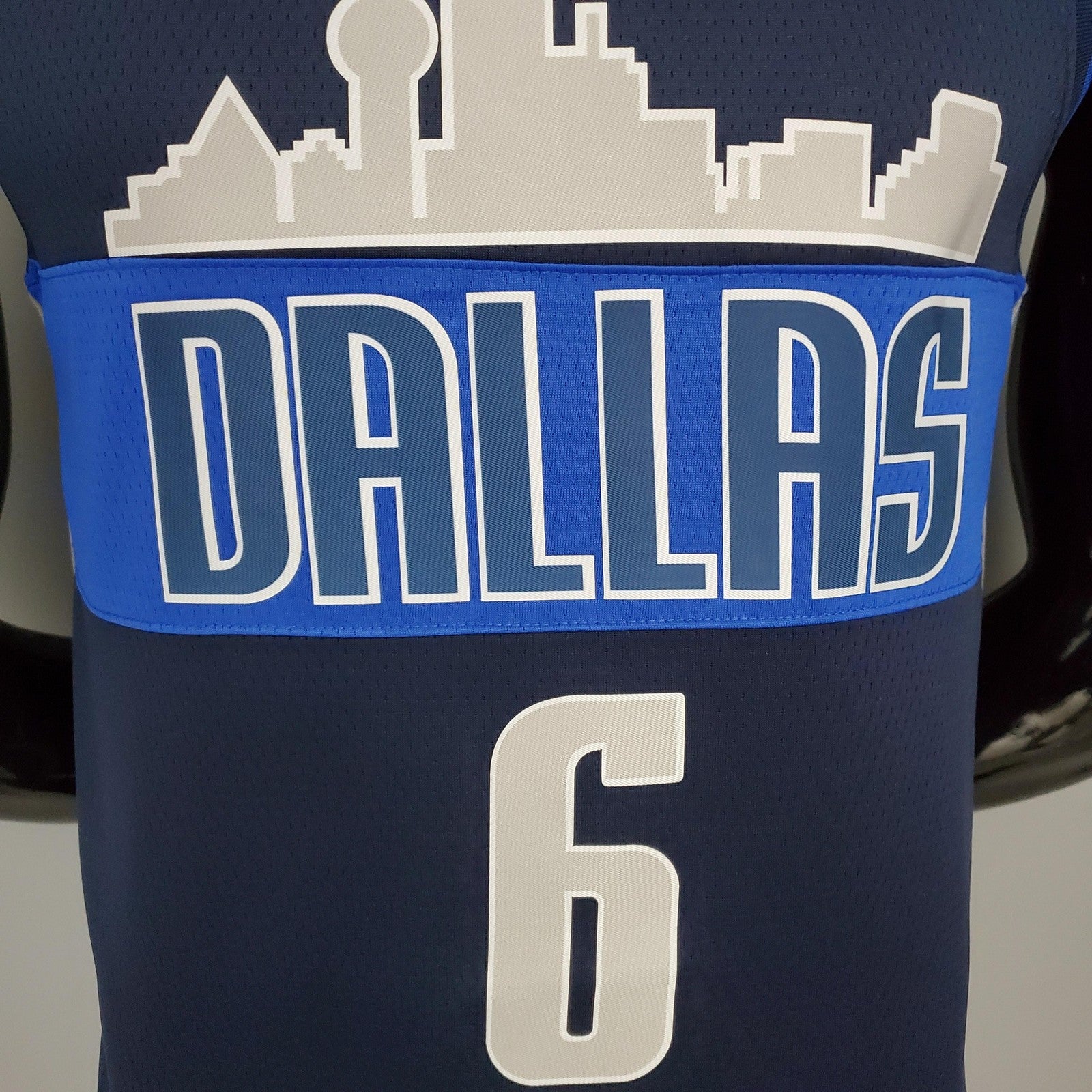 Dallas Mavericks Porzingls#6 Lone Ranger Iceberg Edition Nba Jersey