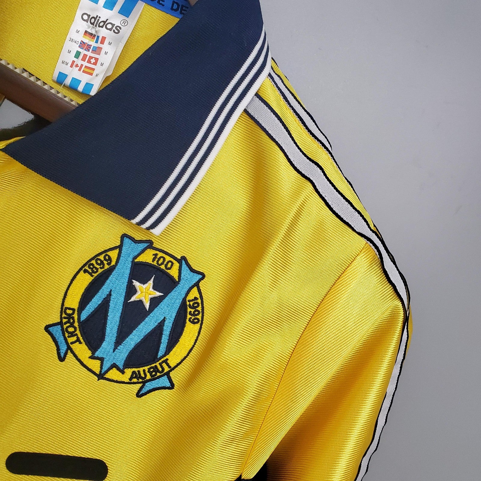 Retro Marseille Away Yellow (811)