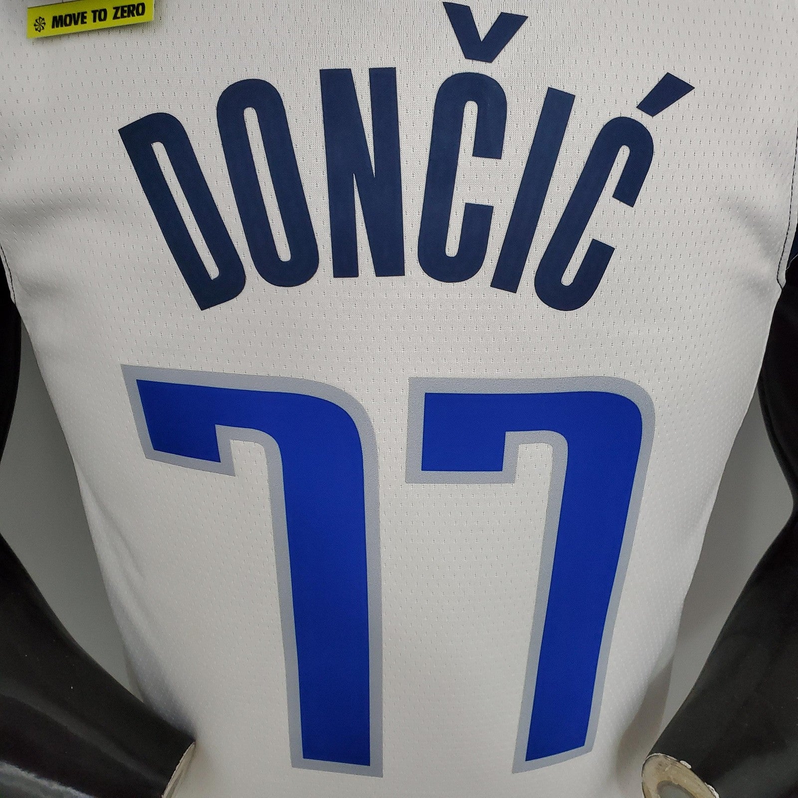 Dallas Mavericks Doncic#77 Lone Ranger Home White Nba Jersey