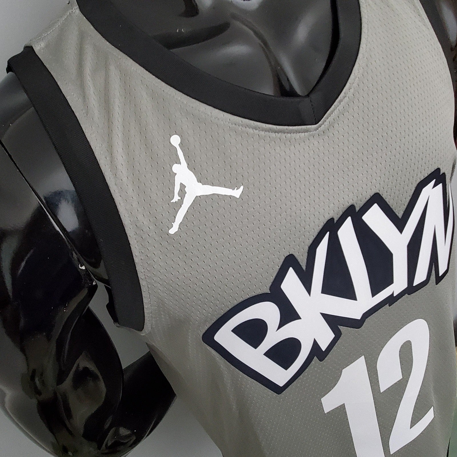 Nets Harris#12 Flyers Grey Nba Jersey