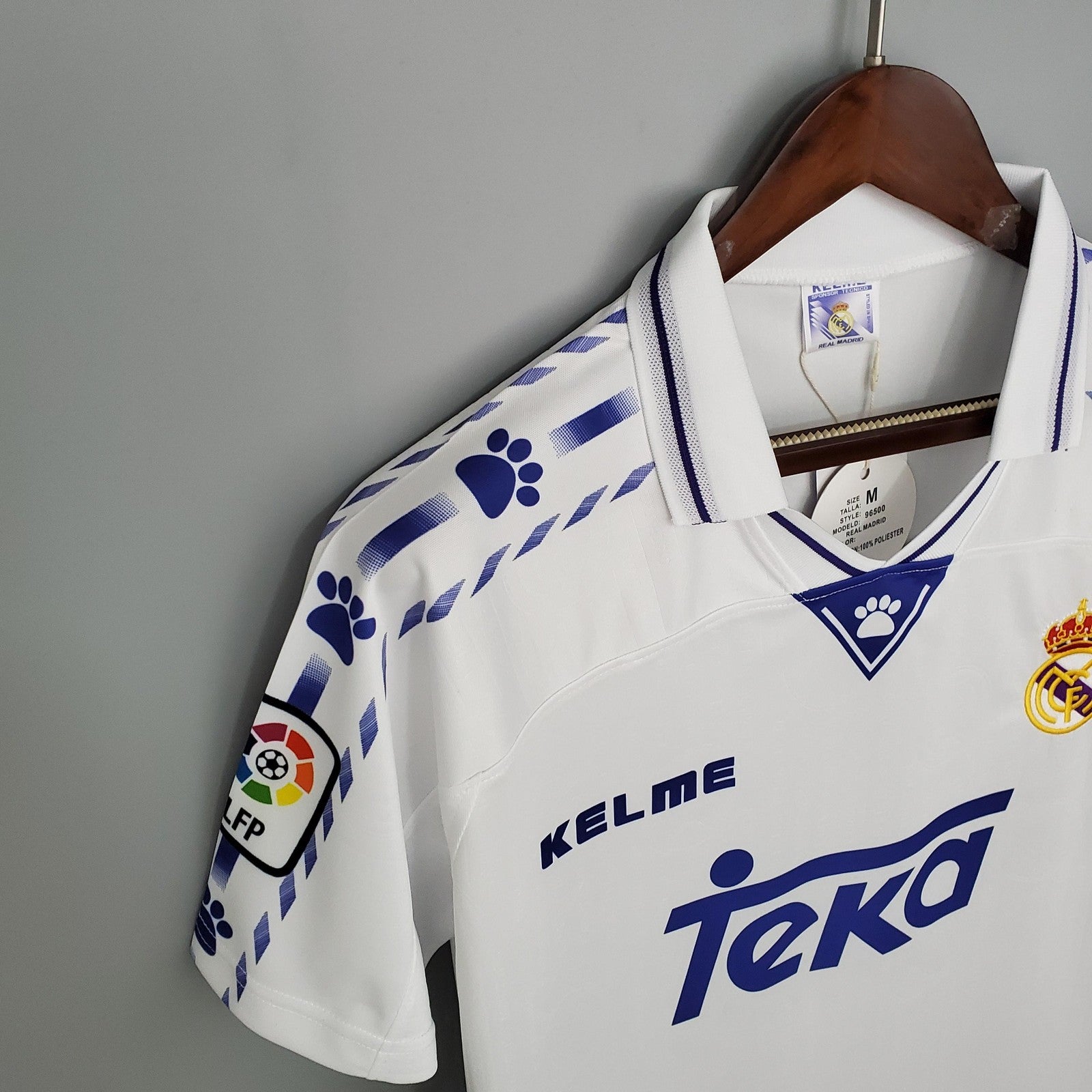 Retro Real Madrid 96 97 Home