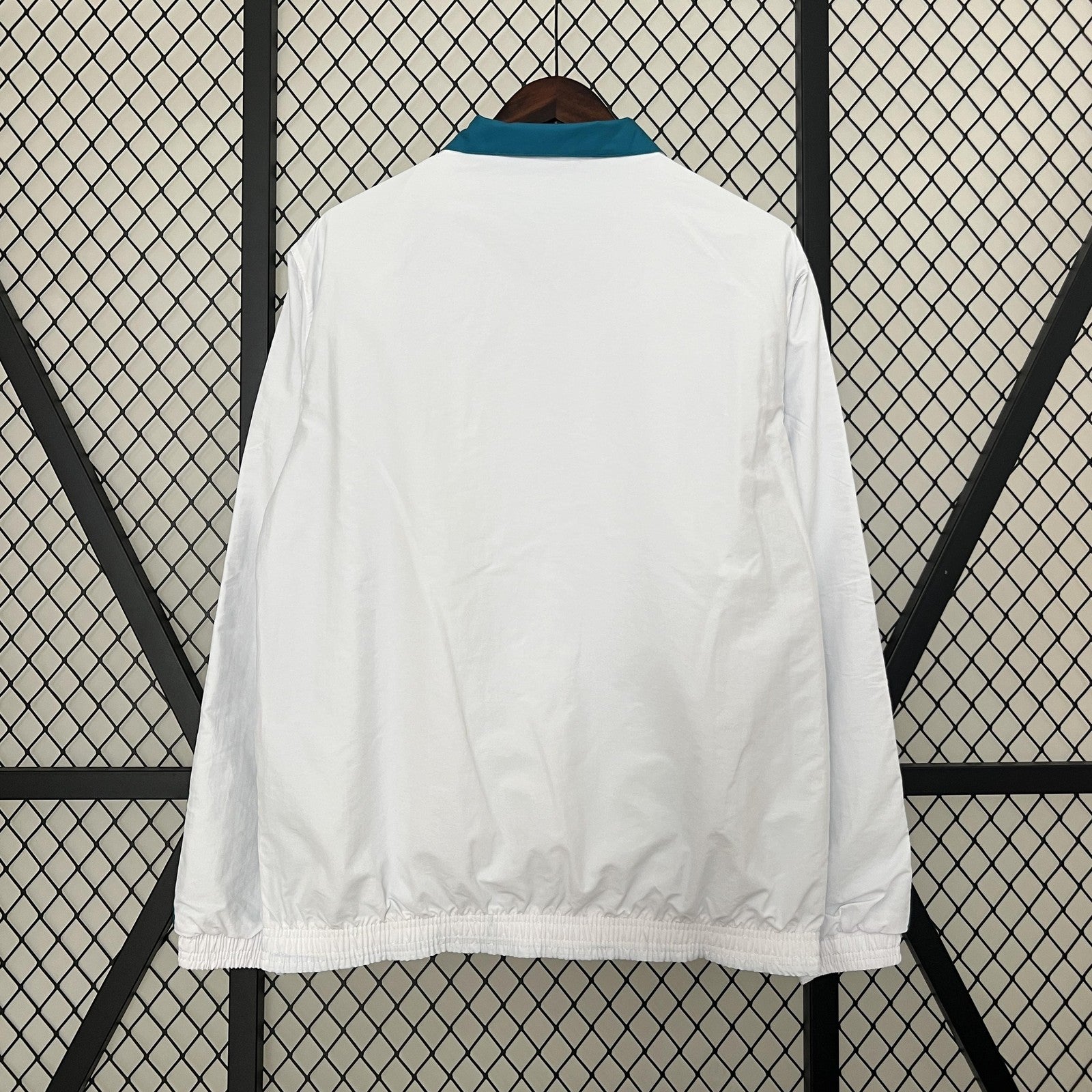 24 25 Real Madrid Trench Coat Reversible 5