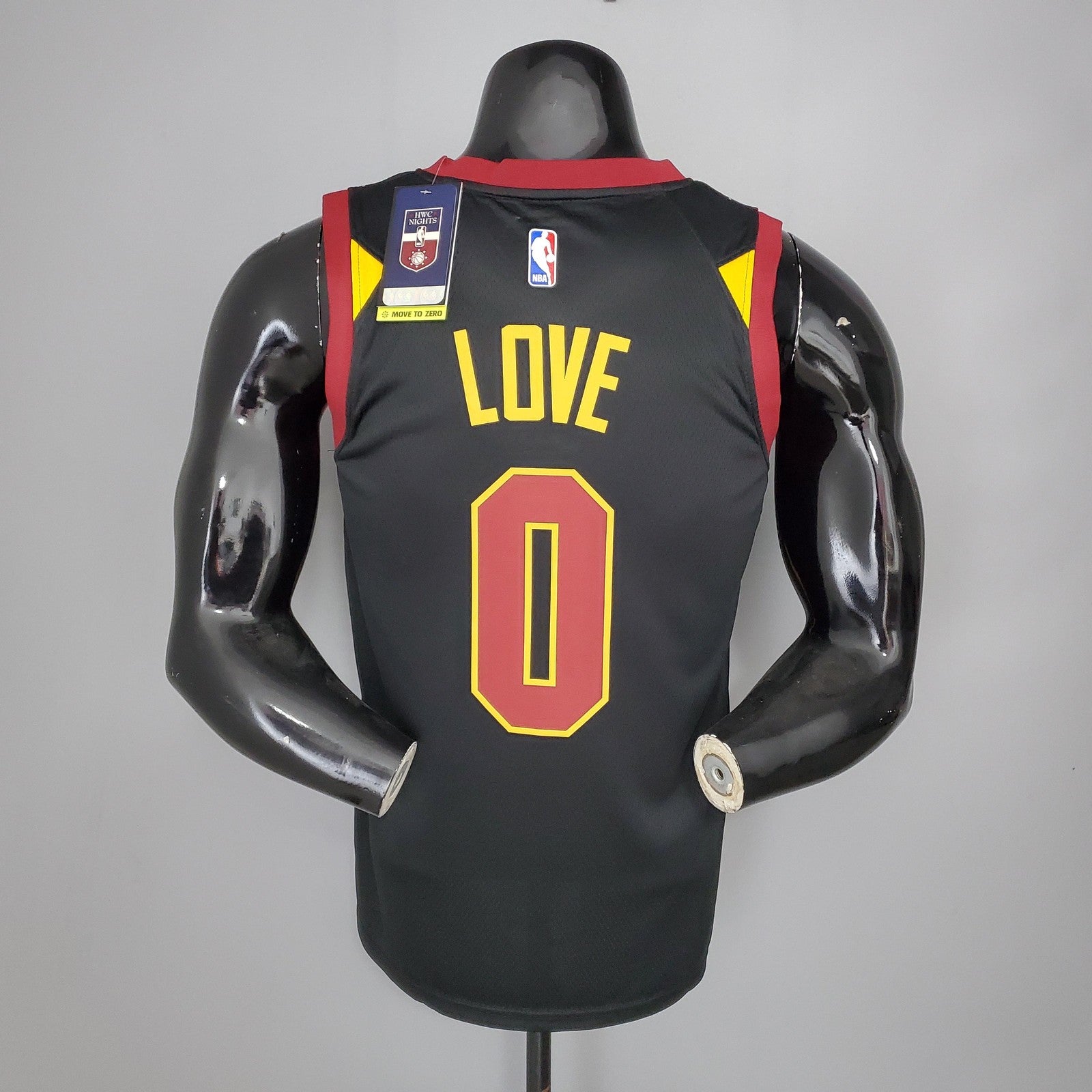 2021 Love#0 Cavaliers Jordan Theme Limited Edition Black Nba Jersey