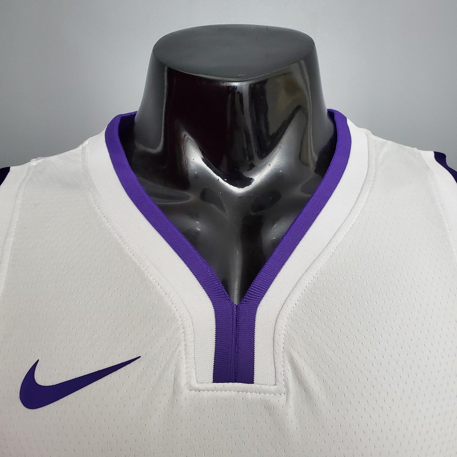 James #6 Lakers White Nba Jersey Nike Connect Recognition