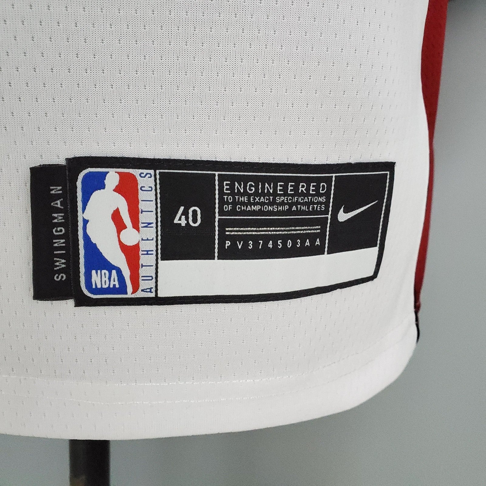 Miami Heat Oladipo#4 White Nba Jersey