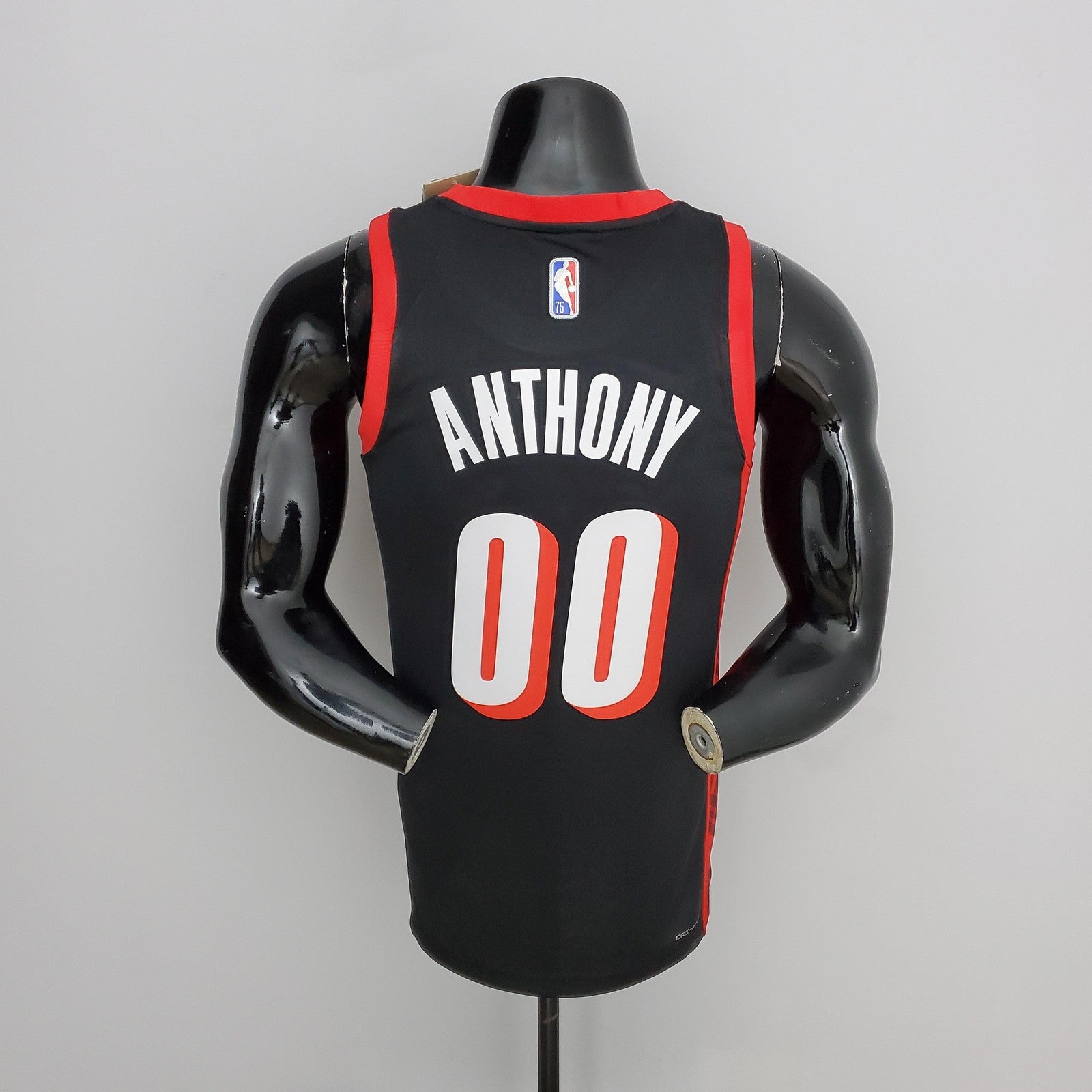 2022 Season Anthony#00 Trail Blazers Urban Edition Black Nba Jersey