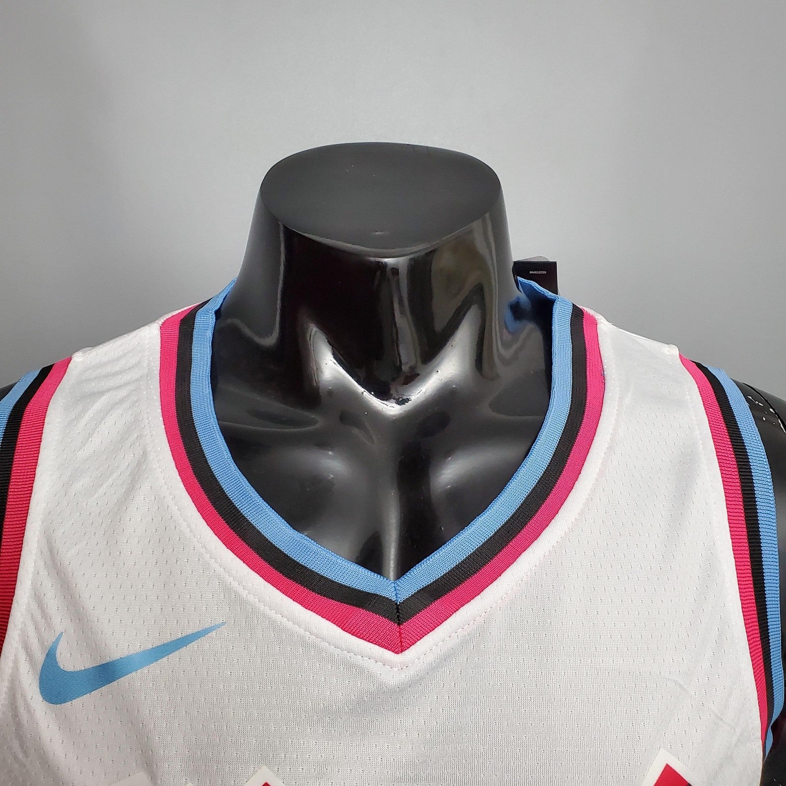 Wade #3 Miami Heat V Neck White Nba Jersey Nike Connect Recognition