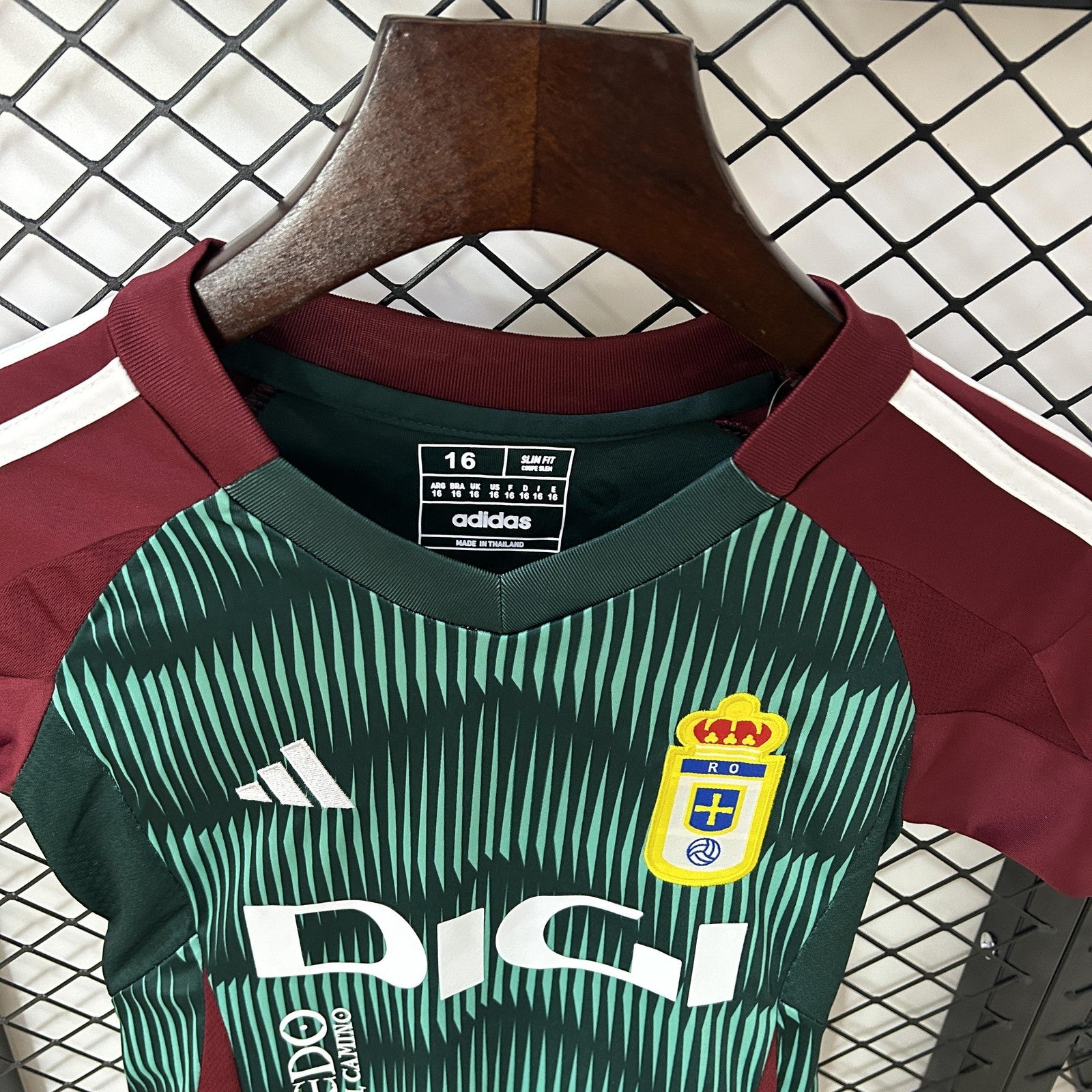 24 25 Kids Real Oviedo Third Jersey