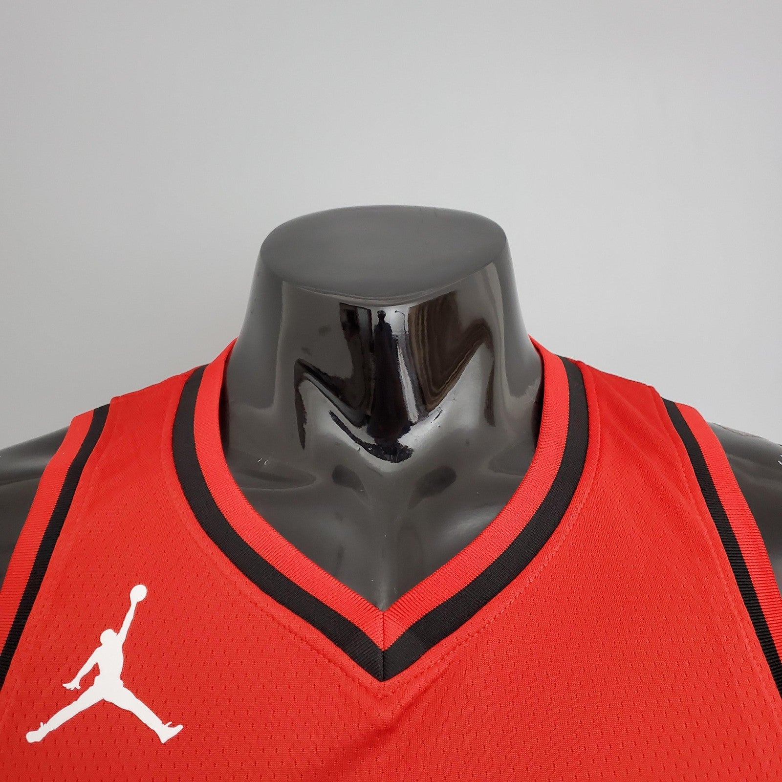 Trail Blazers Mccollum #3 (jordan Model) Red Nba Jersey