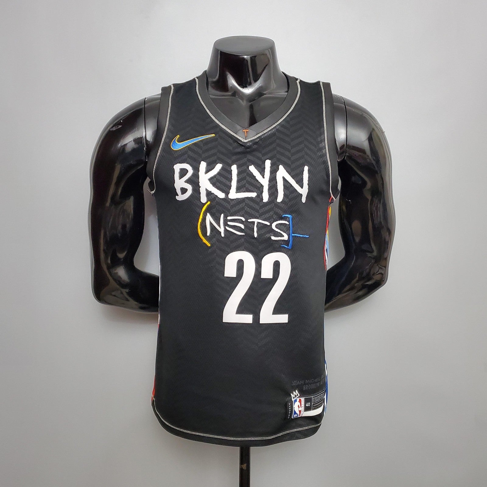 New Brooklyn Nets Levert#22 City Edition Black