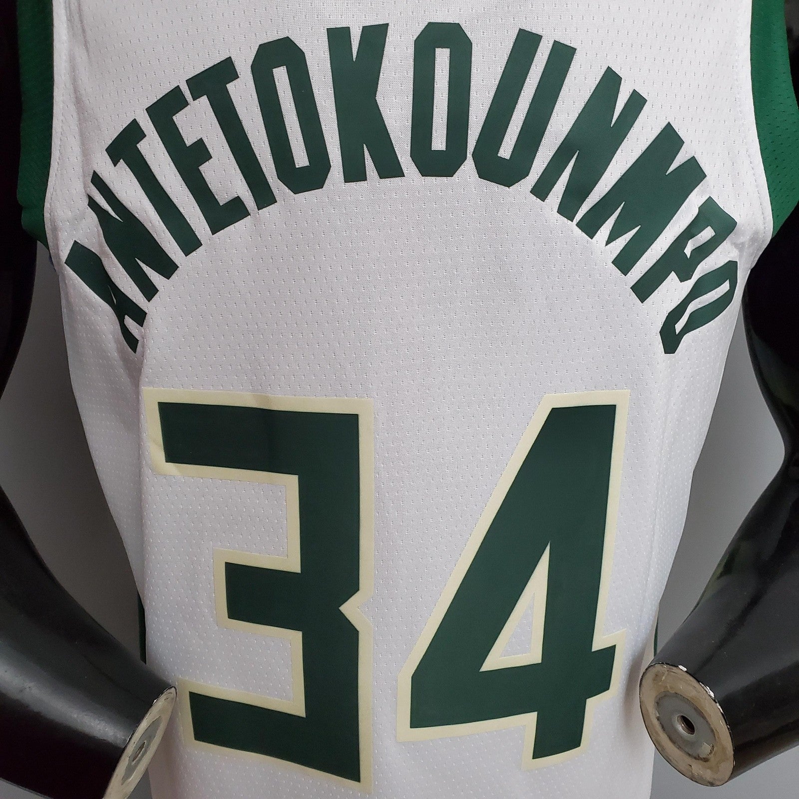 Antetokounmpo#34 Bucks White Nba Jersey Nike Connect Recognition