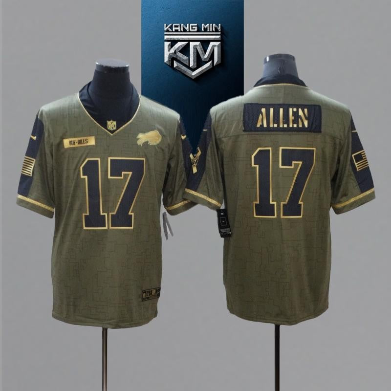 2021 New Tribute Gold Edition Nfl Jersey
