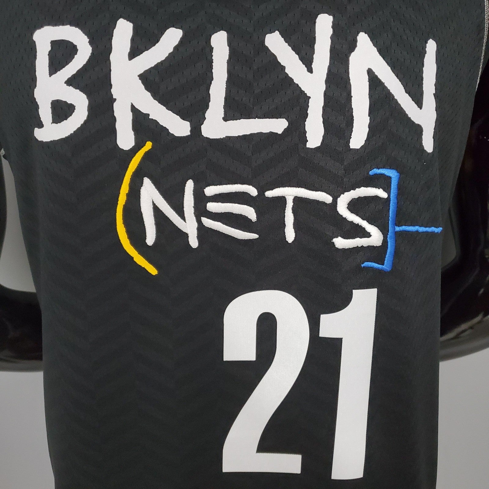 New Brooklyn Nets Aldridge#21 City Edition Black