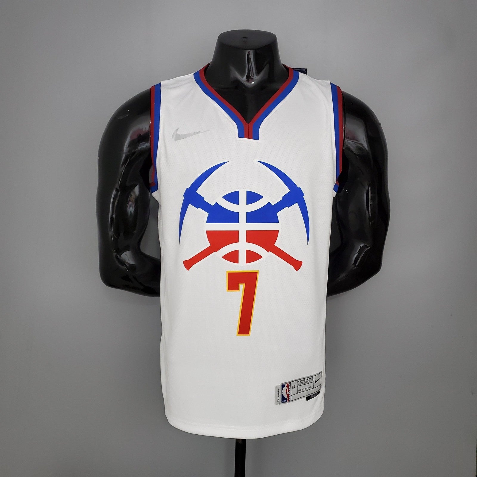 2021 Roy#7 Nuggets Bonus Edition White Nba Jersey