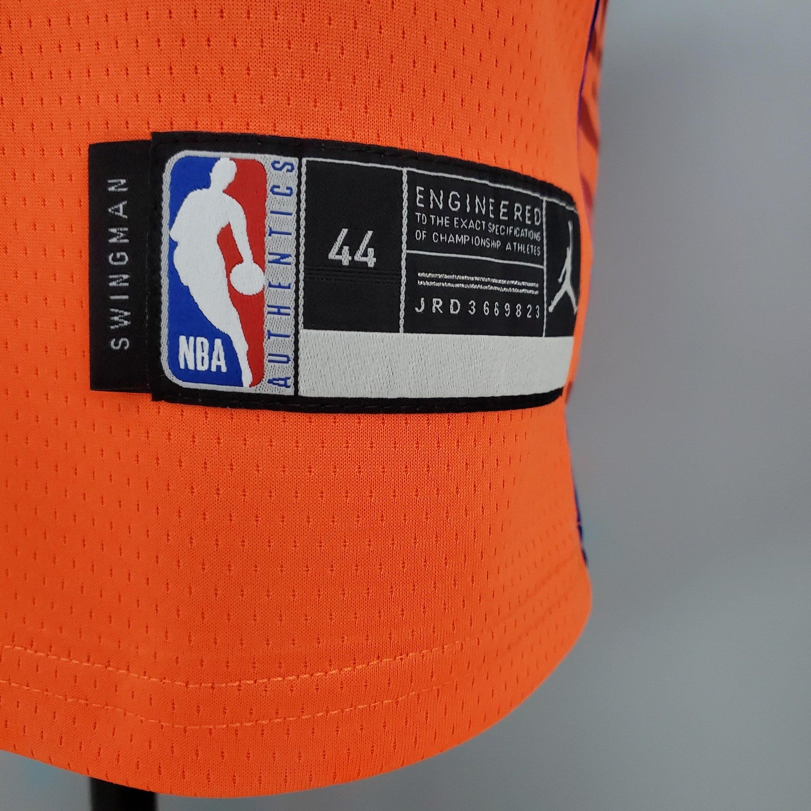 Paul#3 Thunder Jordan Orange Nba Jersey