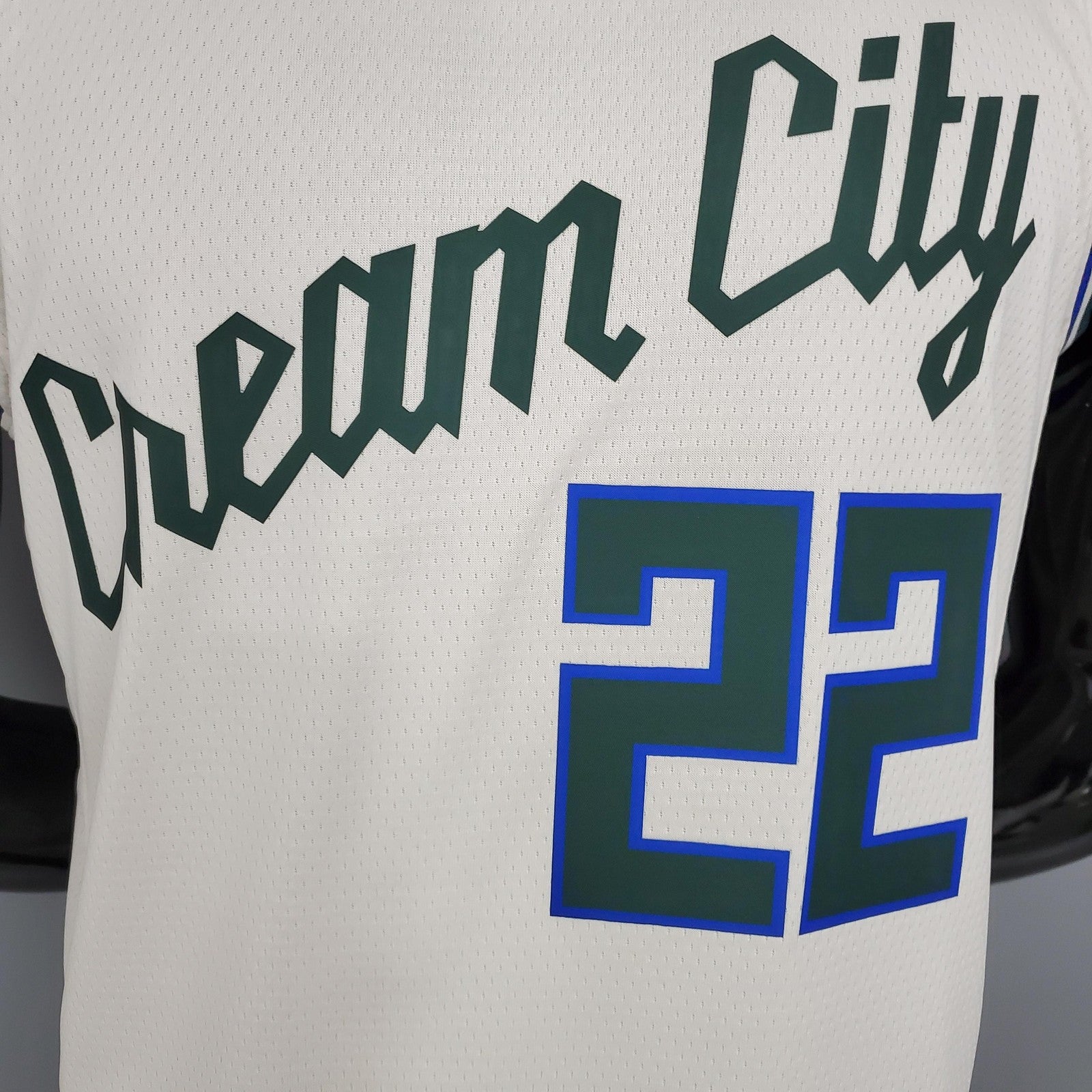 Middleton#22 Bucks Beige Nba Jersey