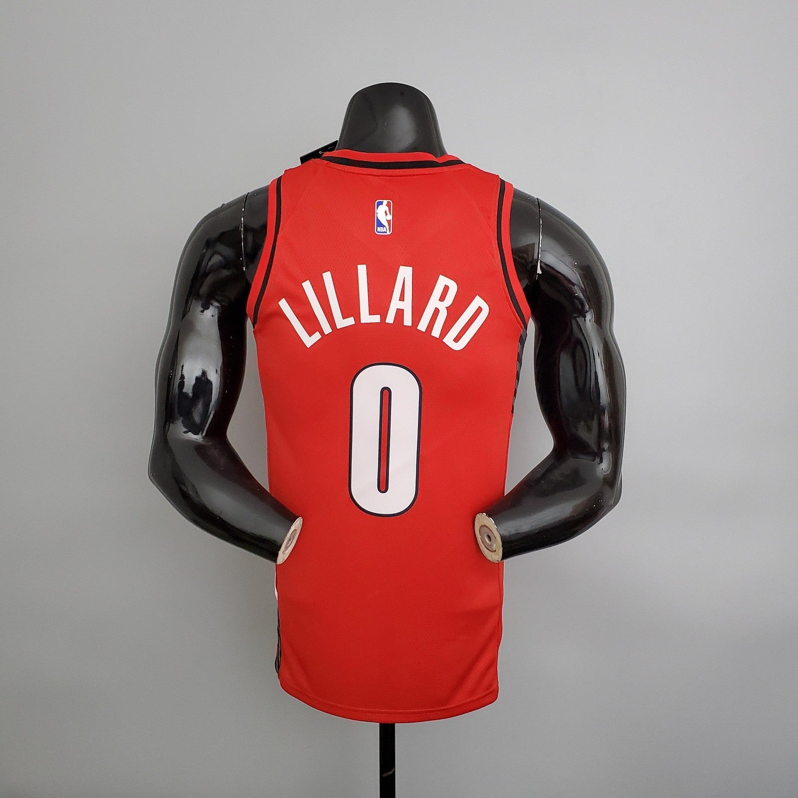 Portland Trail Blazers Lillard #0 (jordan Models) Red Nba Jersey