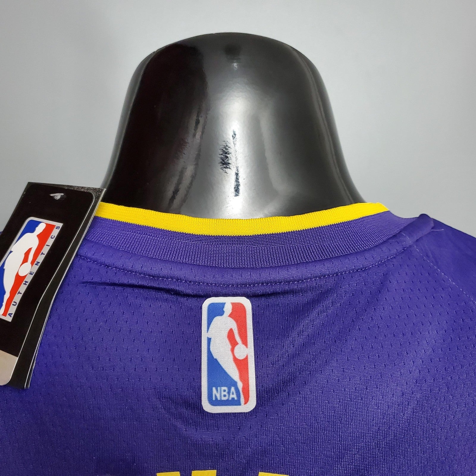 Bryant #24 Lakers Purple Yellow Side Nba Jersey Nike Connect Recognition