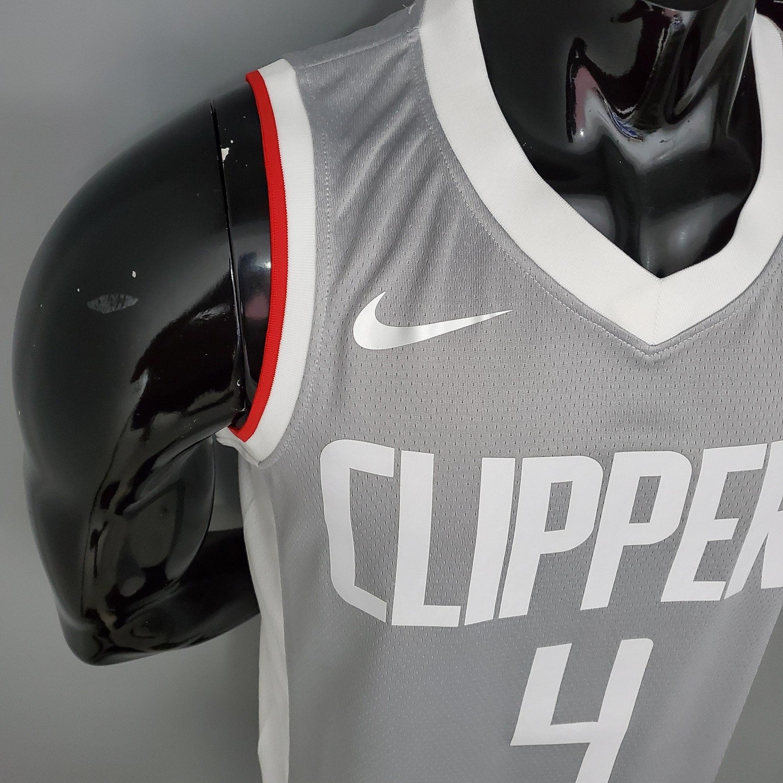 2021 Rondo#4 Los Angeles Clippers Bonus Edition Grey Nba Jersey