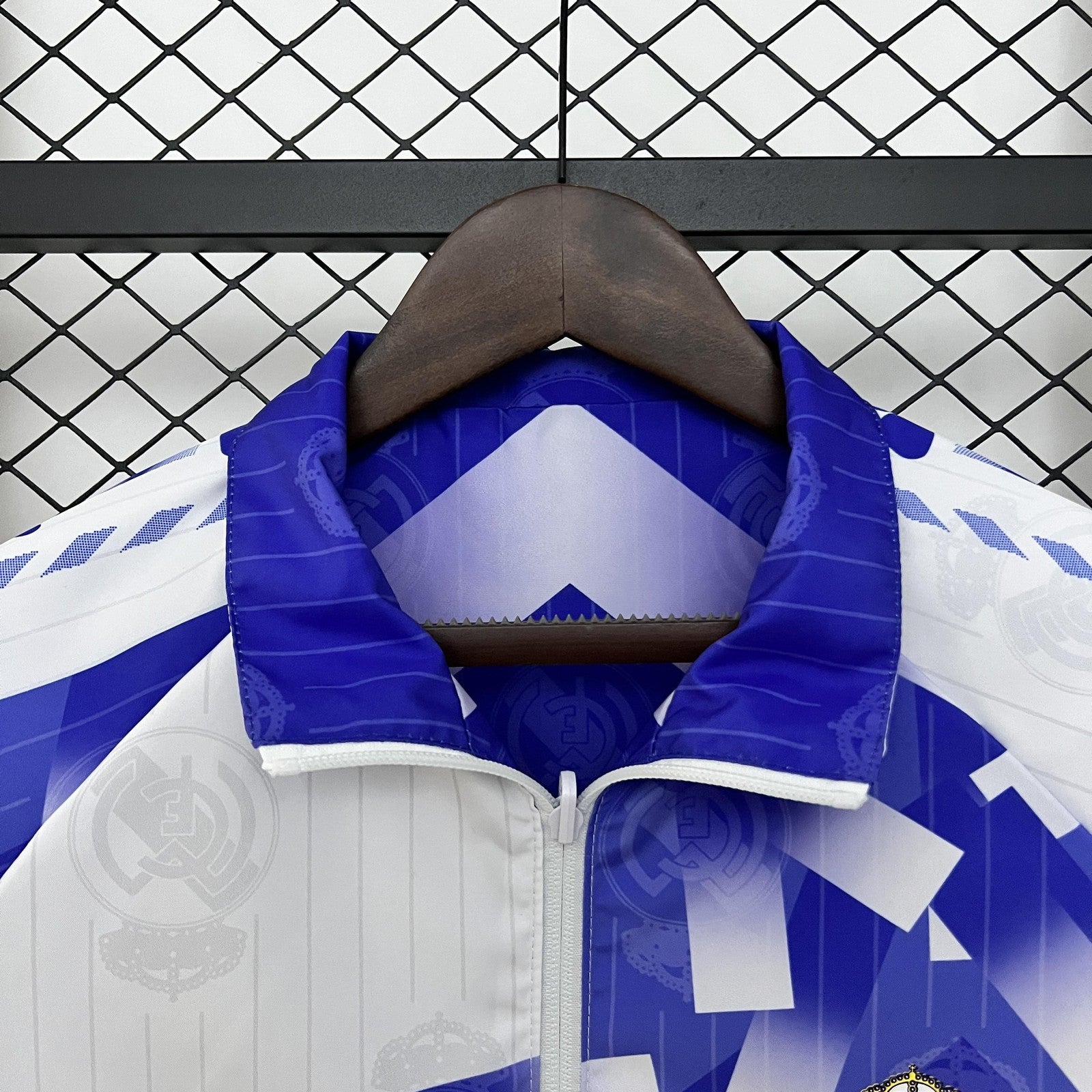 24 25 Real Madrid Trench Coat Reversible