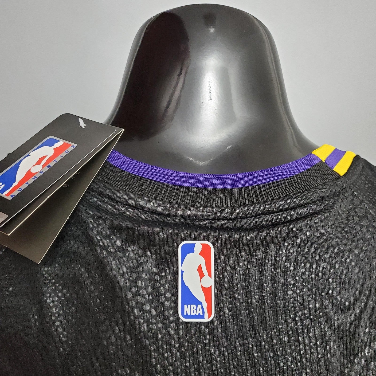 Davis #3 Los Angeles Los Angeles Lakers Black Nba Jersey Nike Connect Recognition