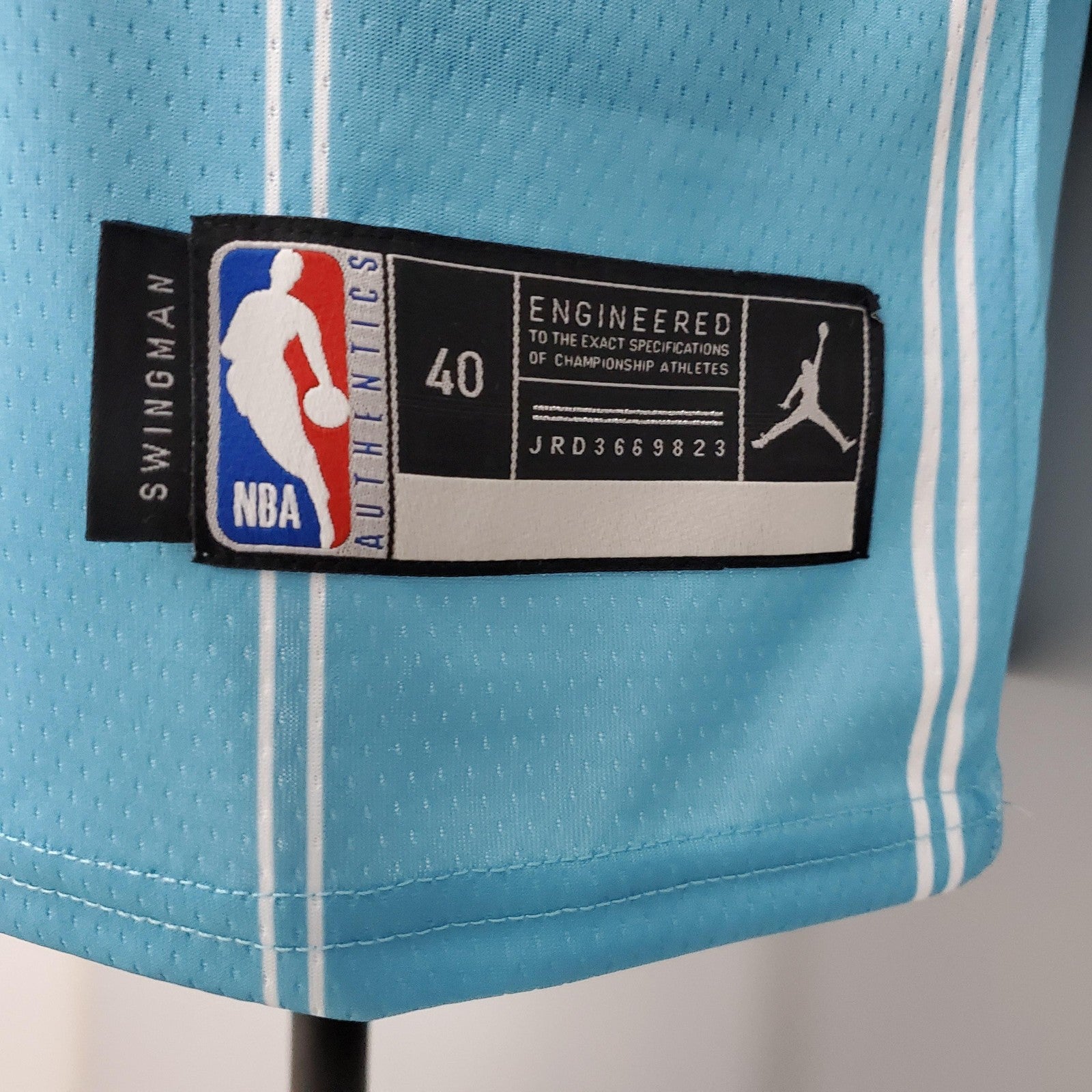 New Hornets Ball#2 Blue Nba Jersey